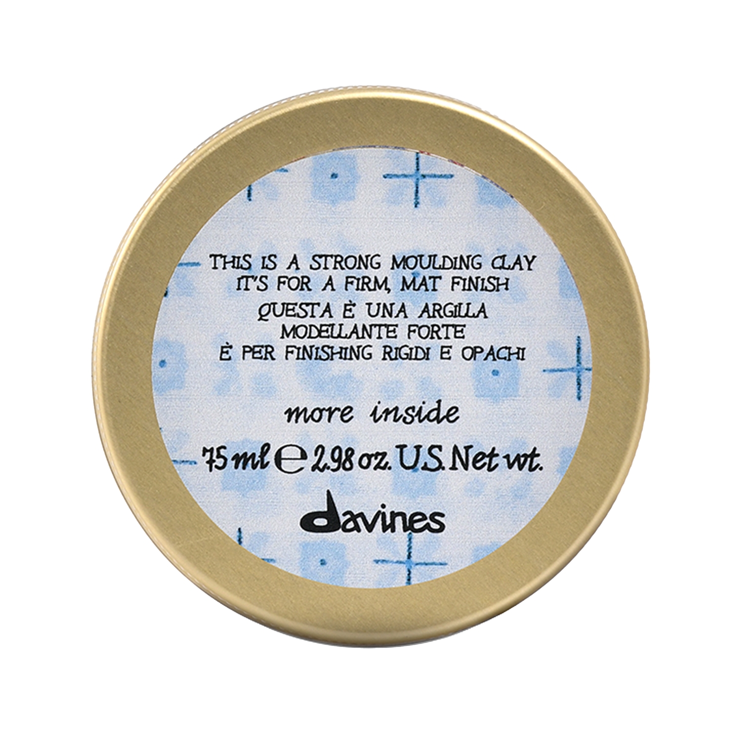 Davines Strong Moulding Clay Sert ve Mat Kil 75 ml