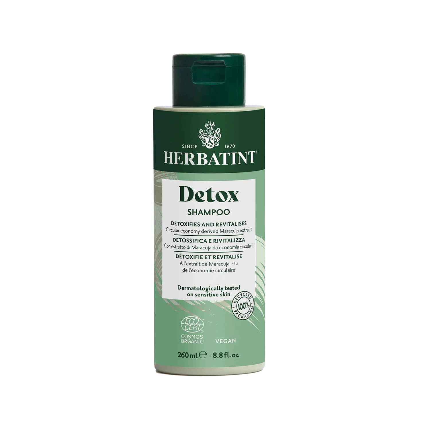 Herbatint Detox Arındırıcı ve Canlandırıcı Şampuan 260 ml