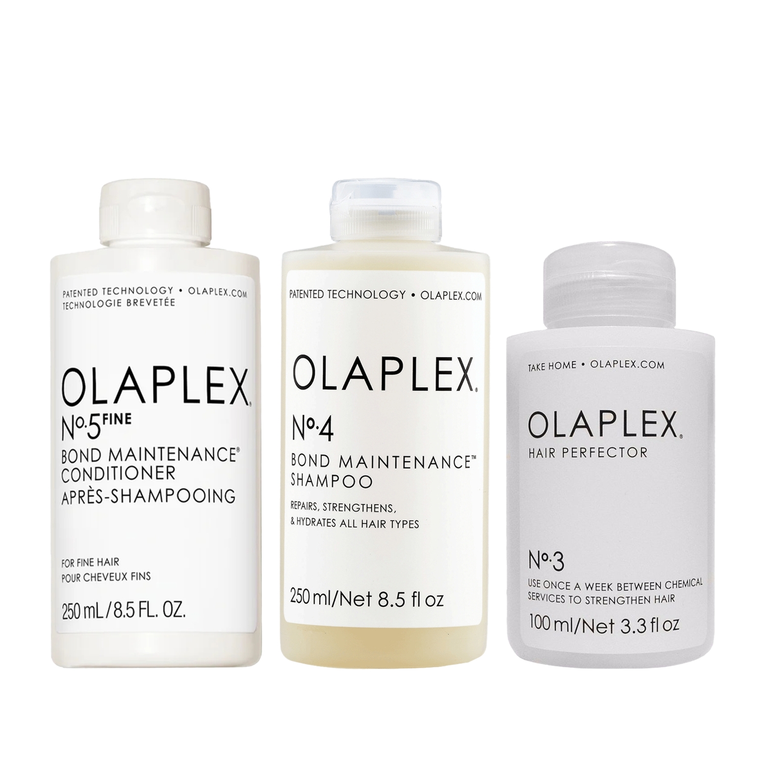 Olaplex İnce Telli Sarı Saçlar İçin Bağ Güçlendirici ve Renk Koruyucu Bakım Seti