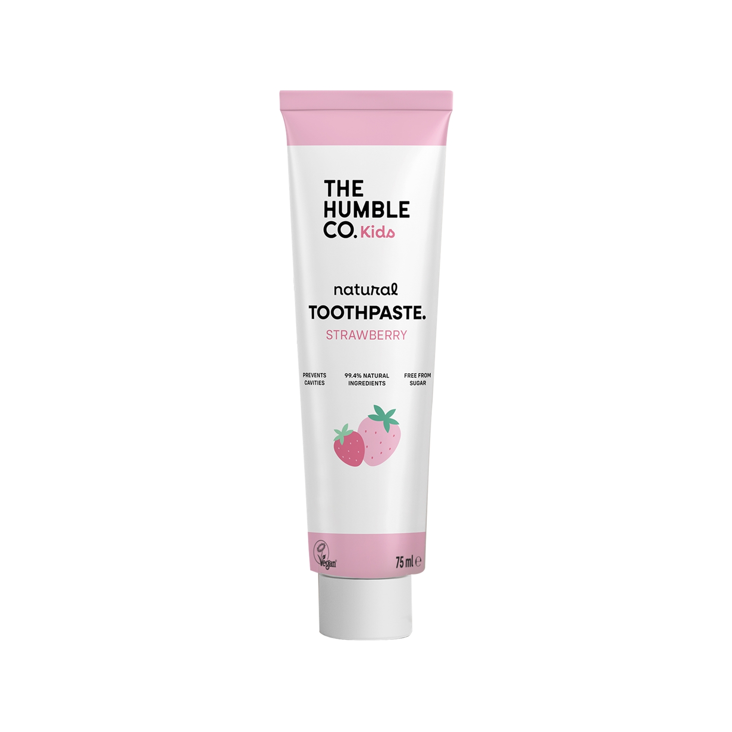 The Humble Co Natural Toothpaste Çocuk Doğal Diş Macunu Çilek 75 ml
