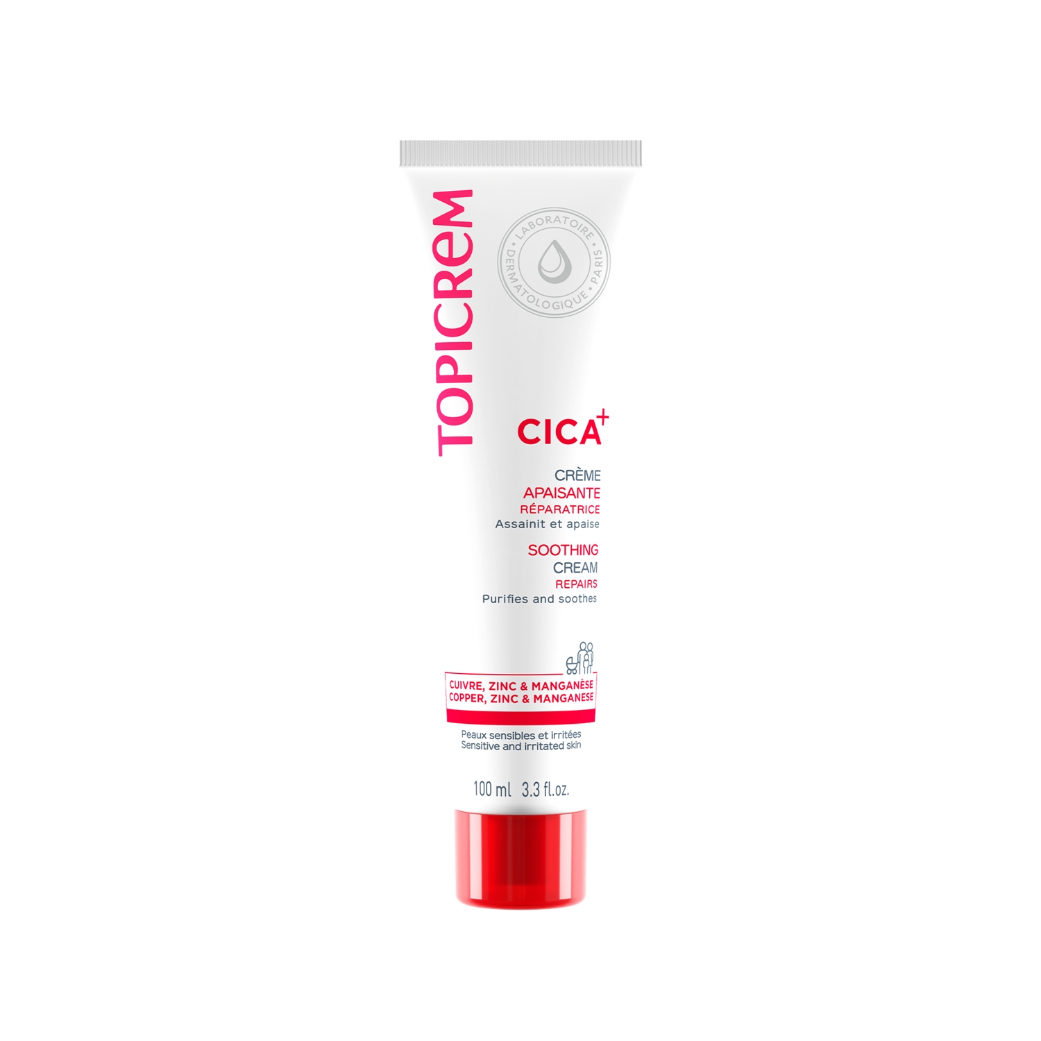 Topicrem Cica Soothing Tahriş Olmuş Ciltler İçin Onarıcı Krem 100 ml
