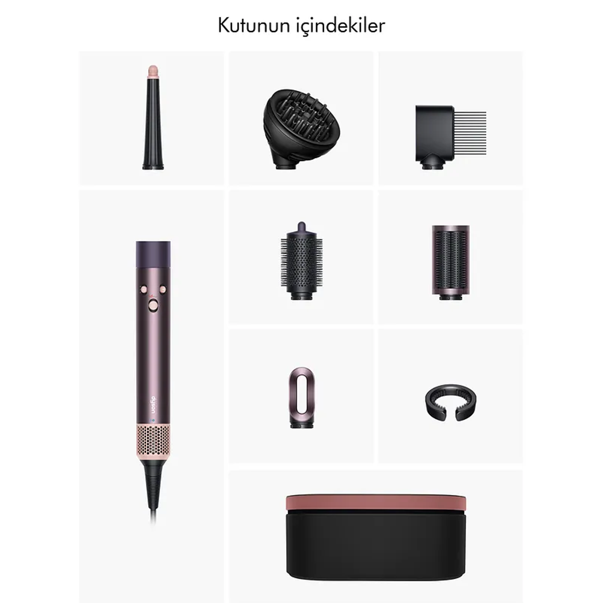 Dyson Airwrap i.d. Saç Şekillendirme ve Kurutma Seti Kıvırcık