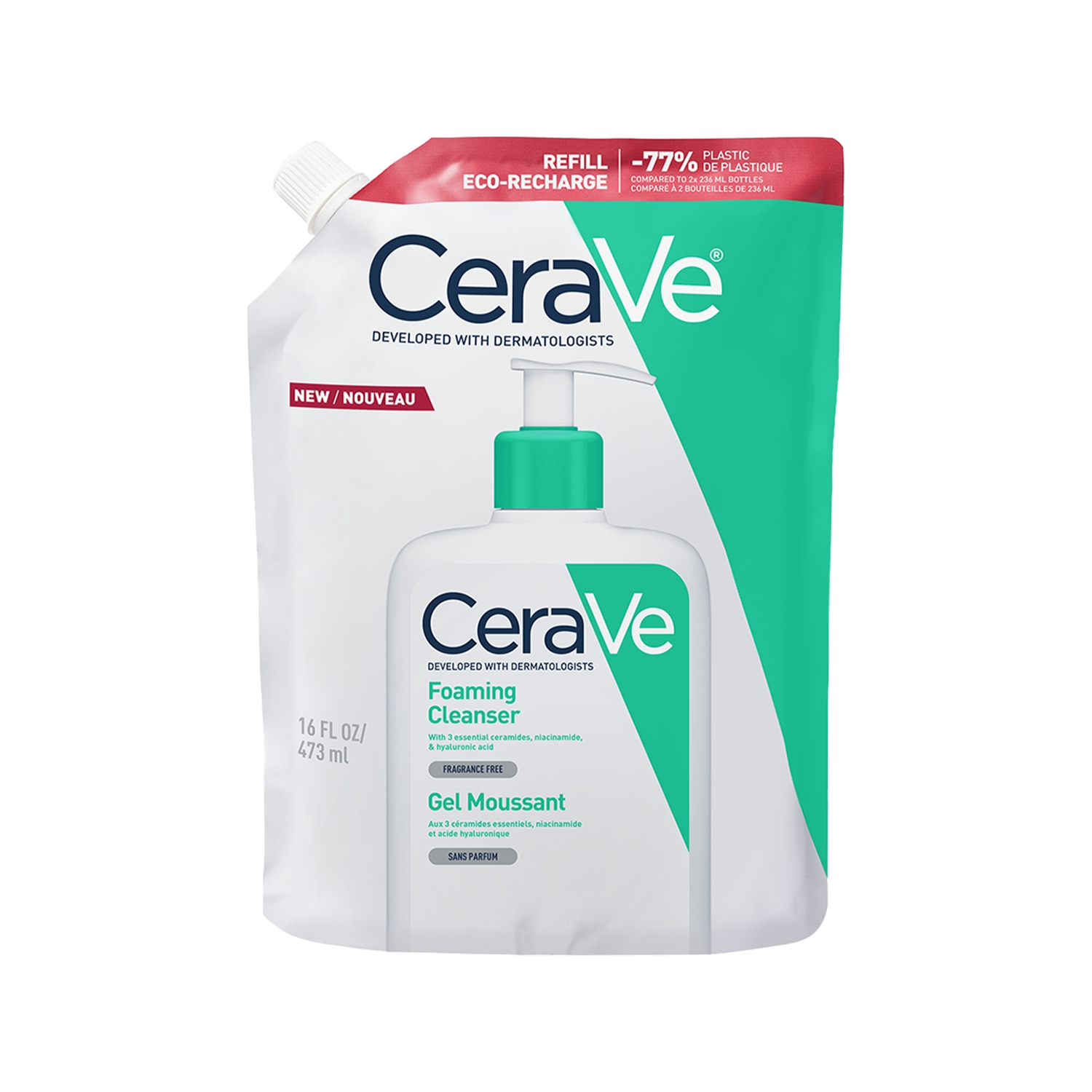 CeraVe Köpüren Temizleyici Refill 473 ml