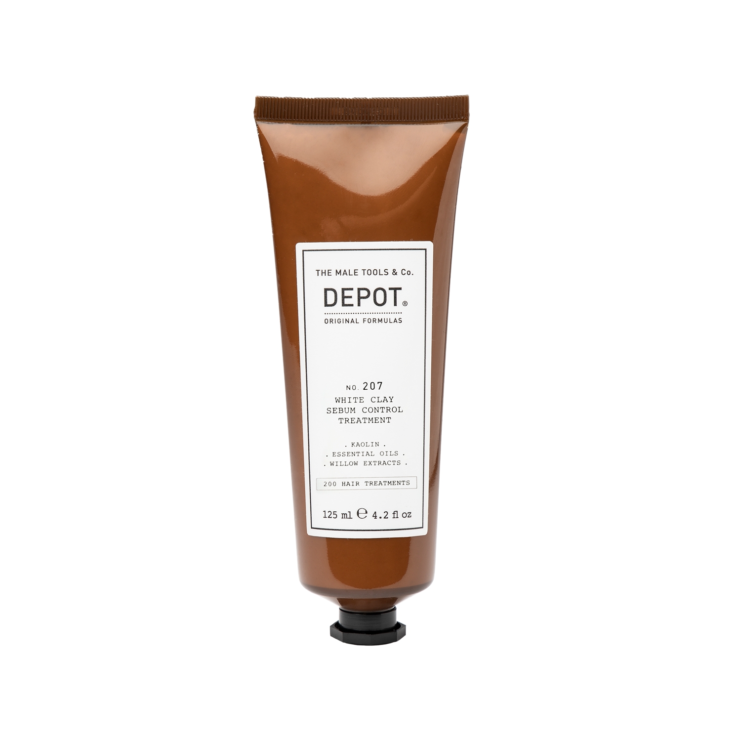 Depot No. 207 White Clay Sebum Control Saç Derisi Sebum Giderici Bakım 125 ml