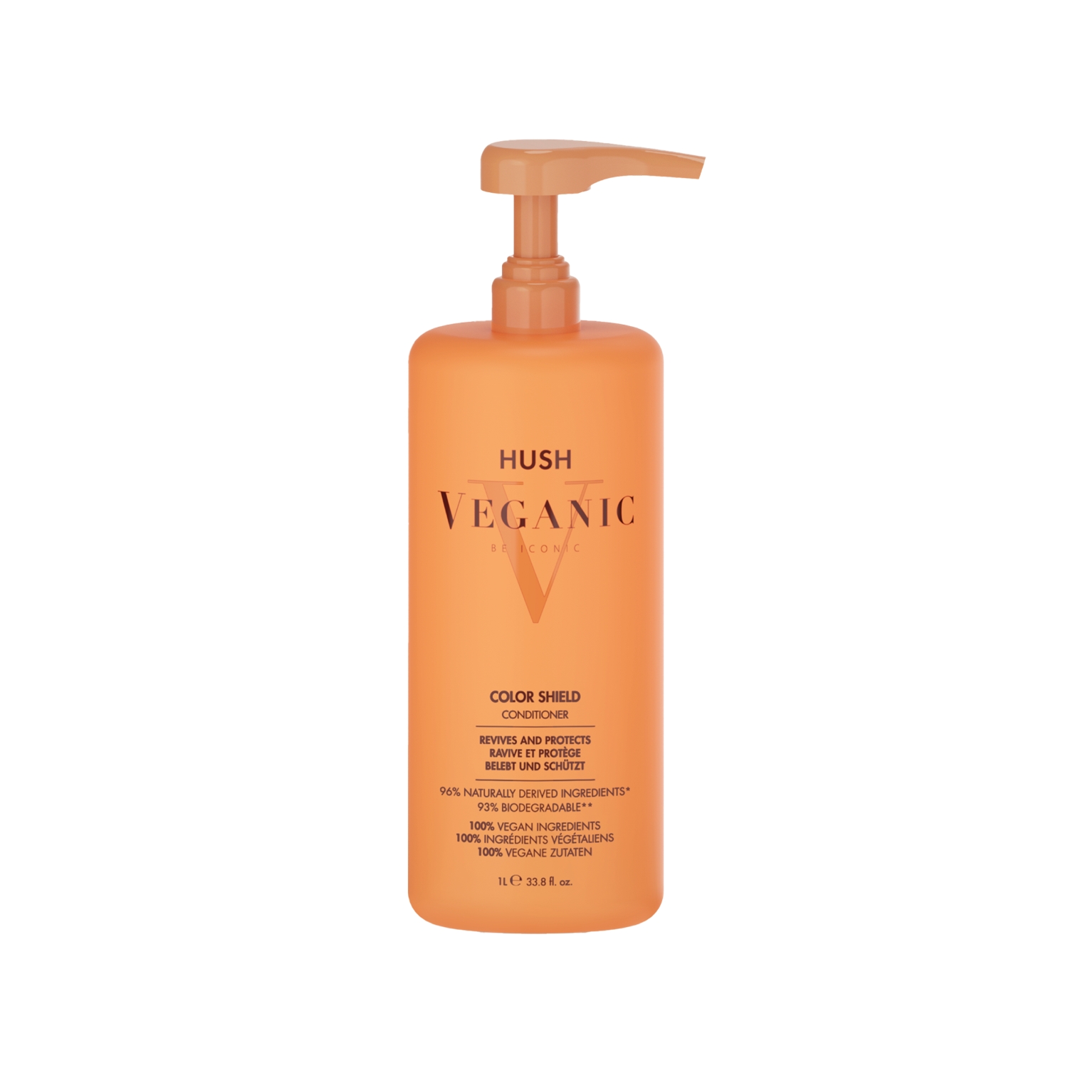 Hush Veganic Color Shield Boyalı Saçlar İçin Renk Koruyucu Saç Kremi 1000 ml