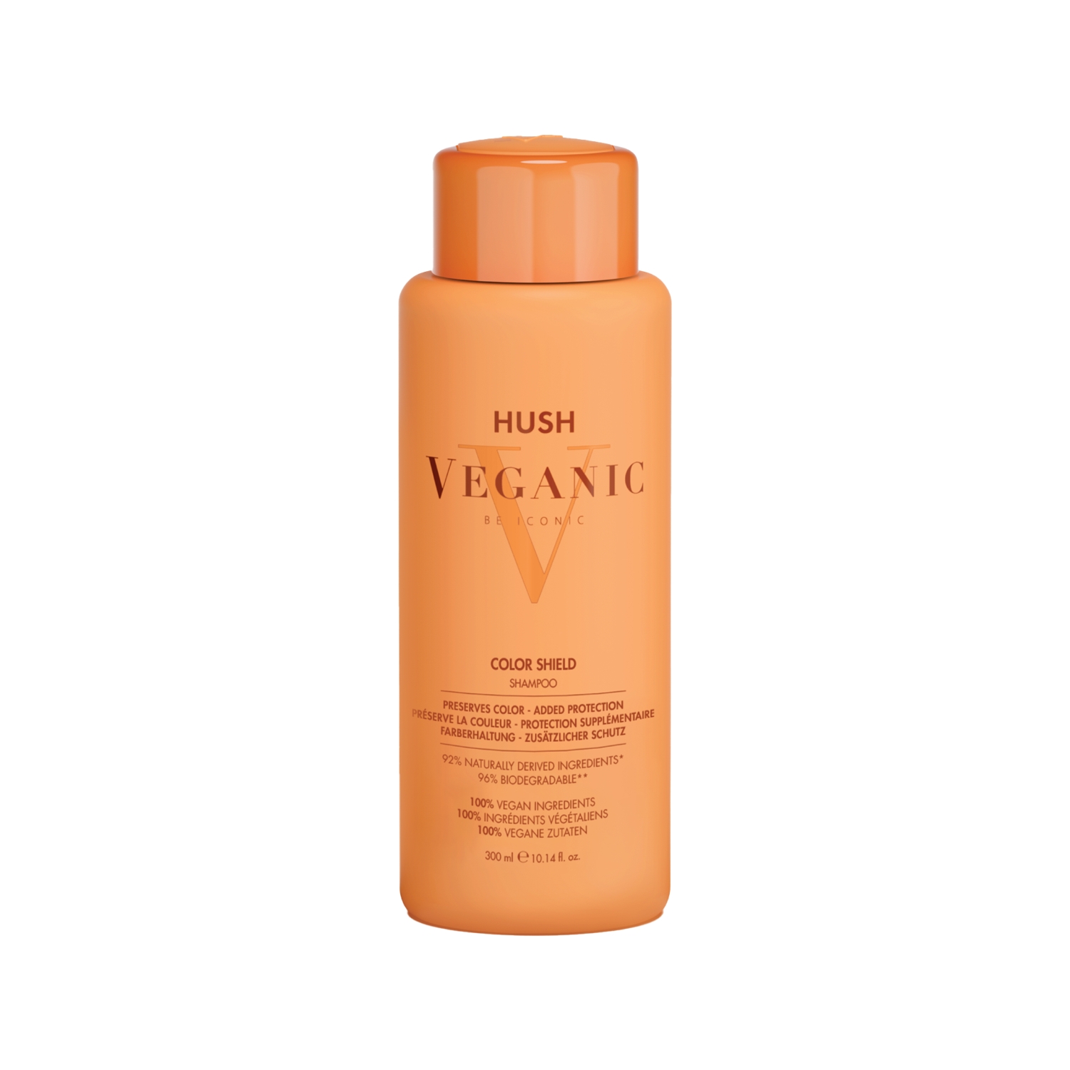 Hush Veganic Color Shield Boyalı Saçlar İçin Renk Koruyucu Şampuan 300 ml