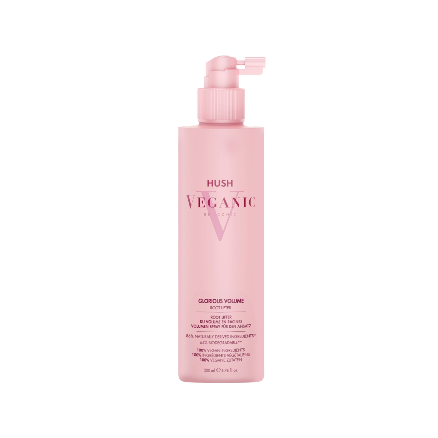 Hush Veganic Glorious Volume Zayıf Saçlar İçin Hacim Veren Sprey 200 ml