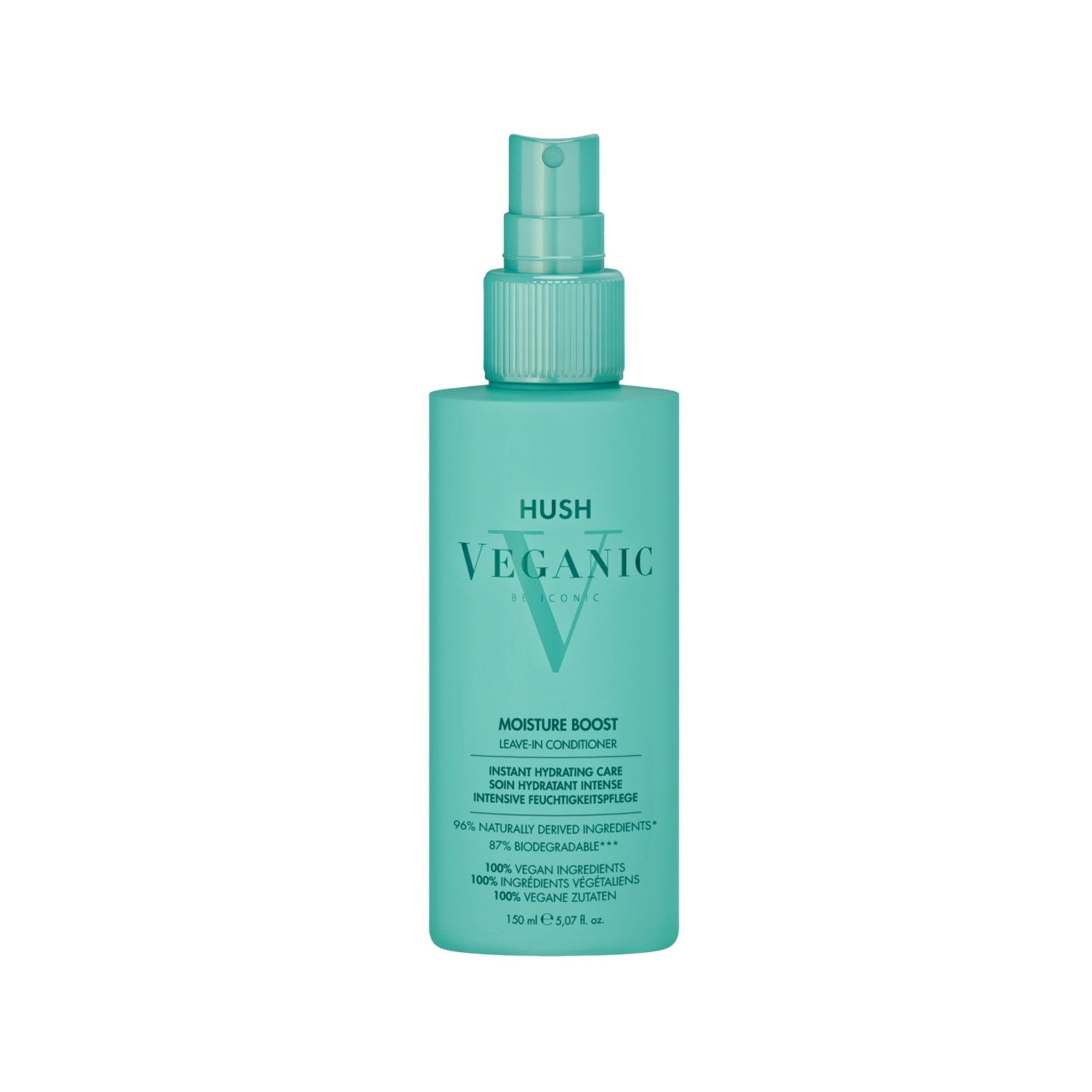 Hush Veganic Moisture Boost Kuru Saçlar İçin Nemlendirici Durulanmayan Saç Kremi