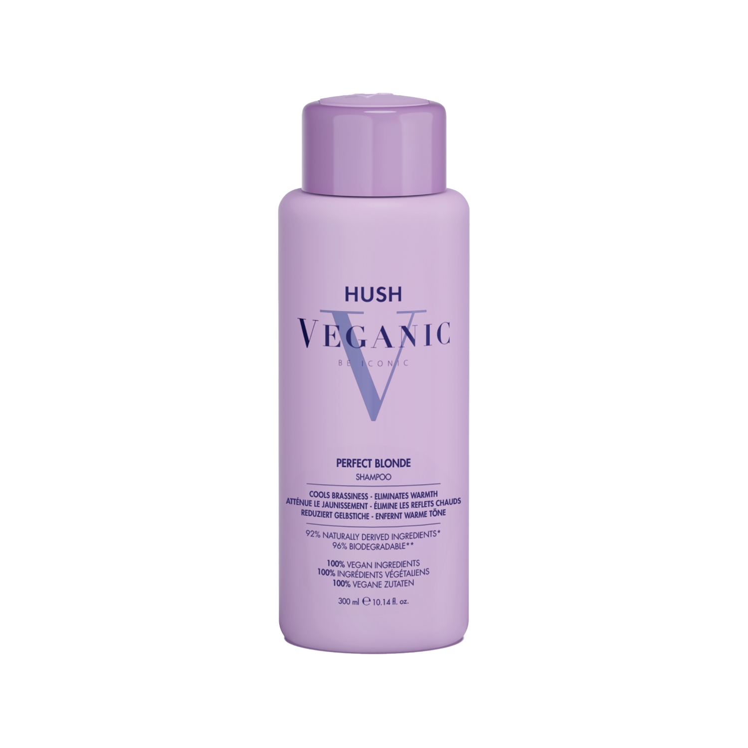 Hush Veganic Perfect Blonde Sarı ve Platin Saçlar İçin Şampuan 300 ml