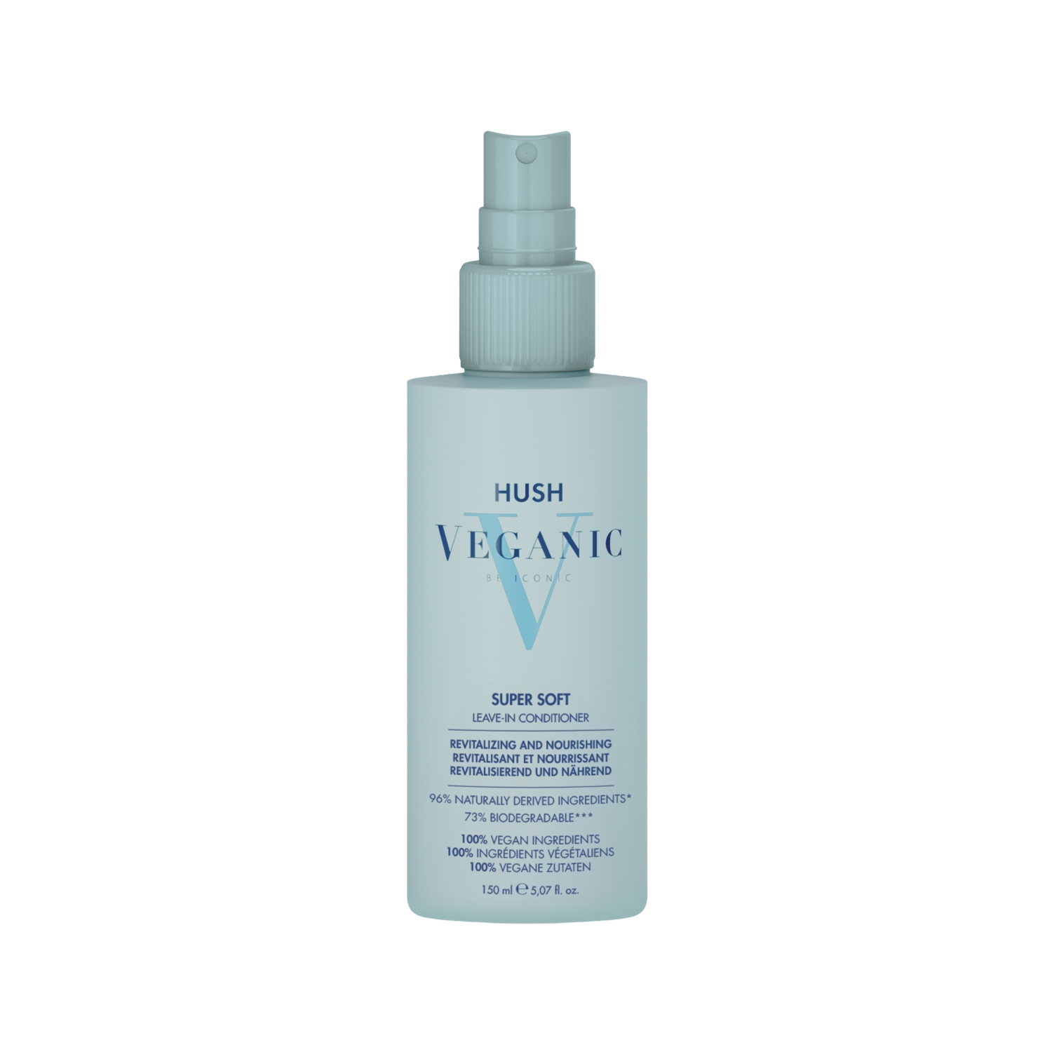 Hush Veganic Super Soft Yumuşaklık ve Parlaklık Veren Durulanmayan Saç Kremi 150 ml