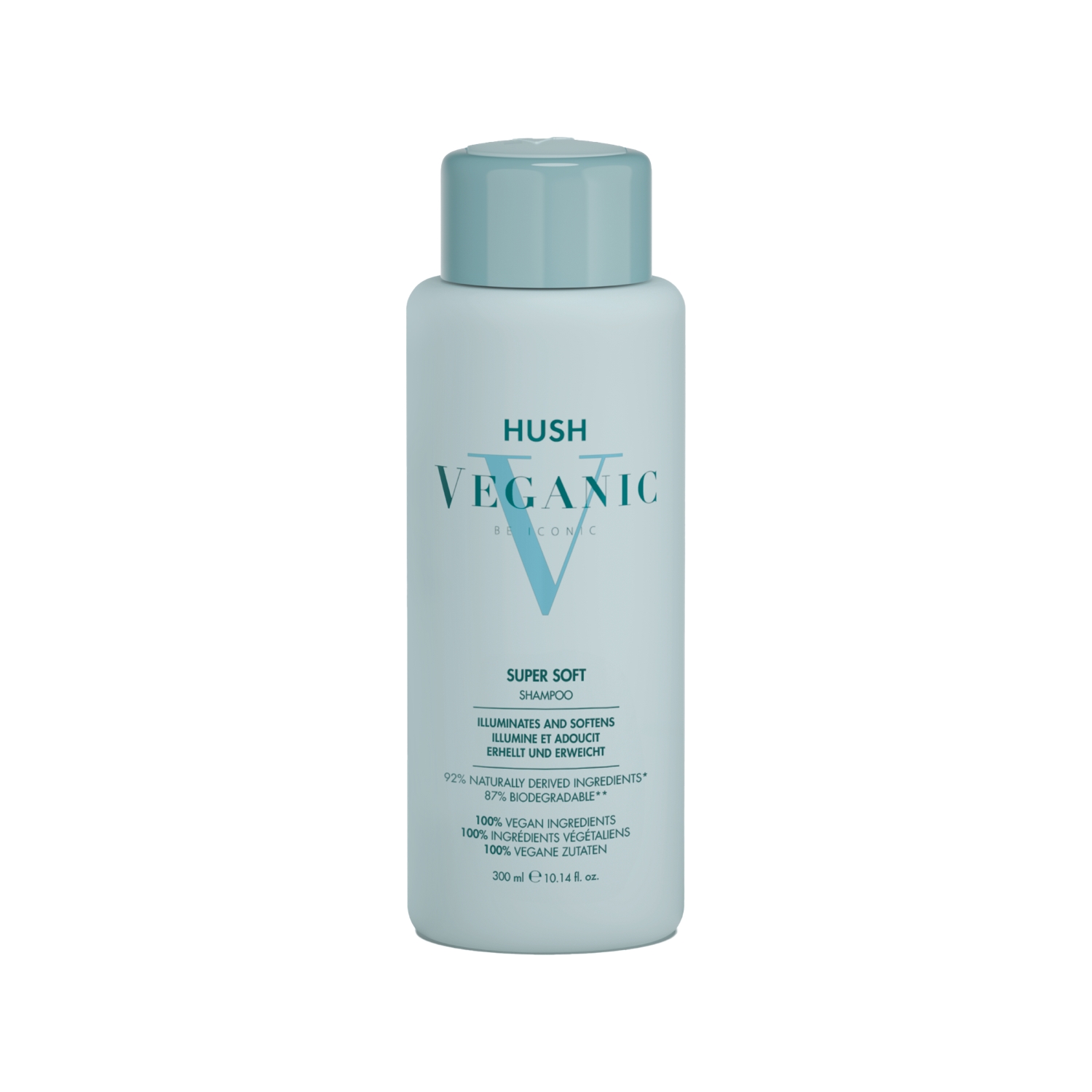 Hush Veganic Super Soft Yumuşaklık ve Parlaklık Veren Şampuan 300 ml