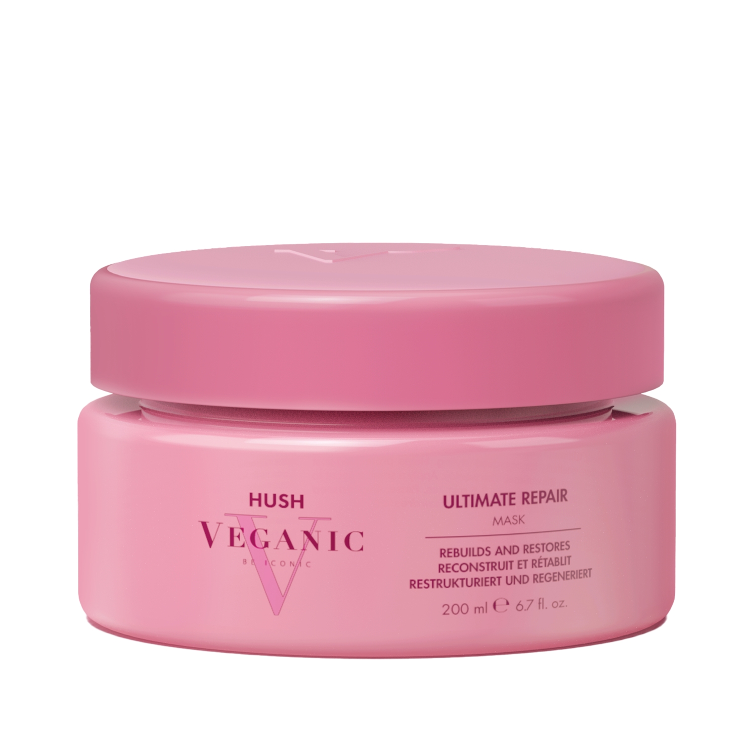 Hush Veganic Ultimate Repair Yıpranmış Saçlar İçin Onarıcı Maske 200 ml