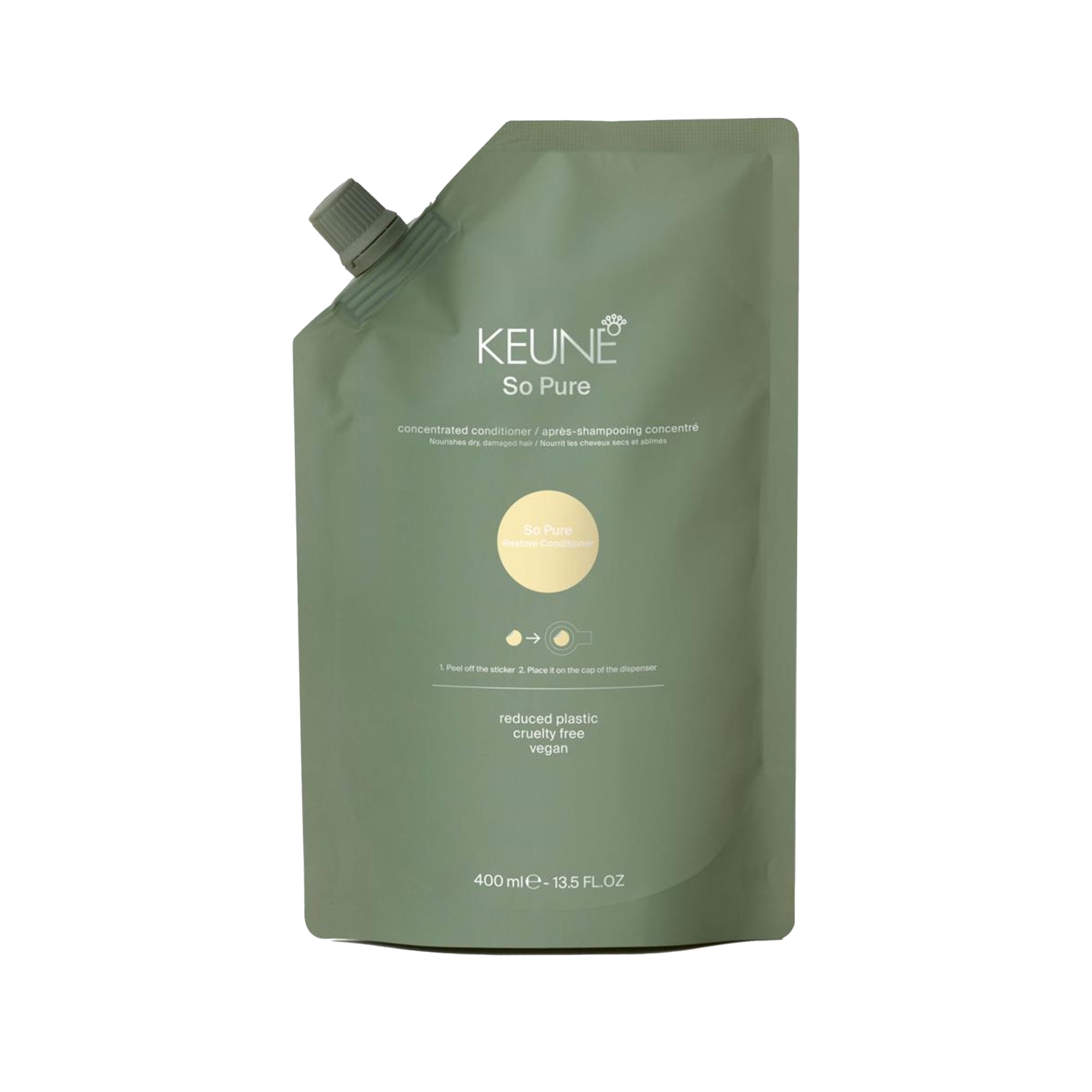 Keune So Pure Restore Yenileyici Şampuan Refill 400 ml