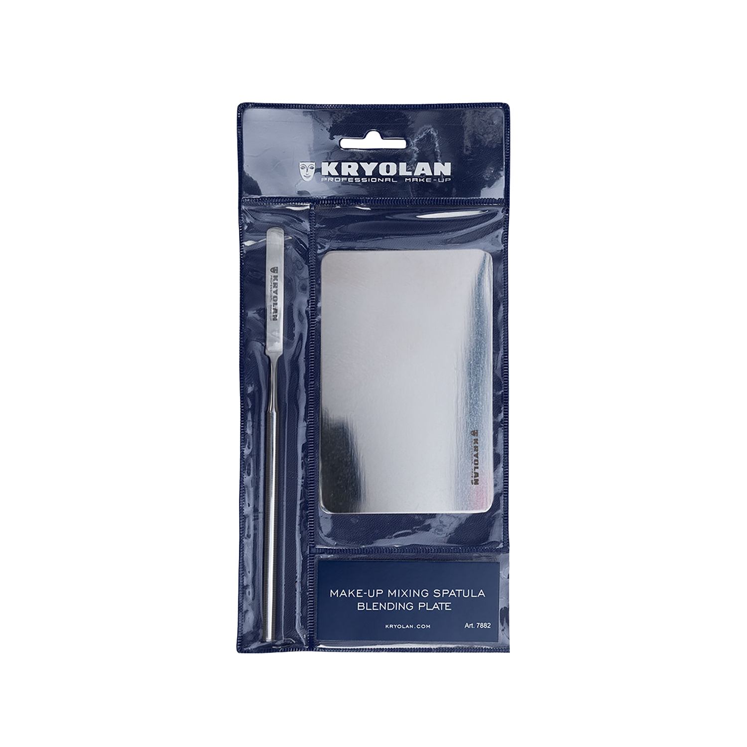 Kryolan Make-Up Mixing Makyaj Karıştırma Kabı ve Spatula Seti