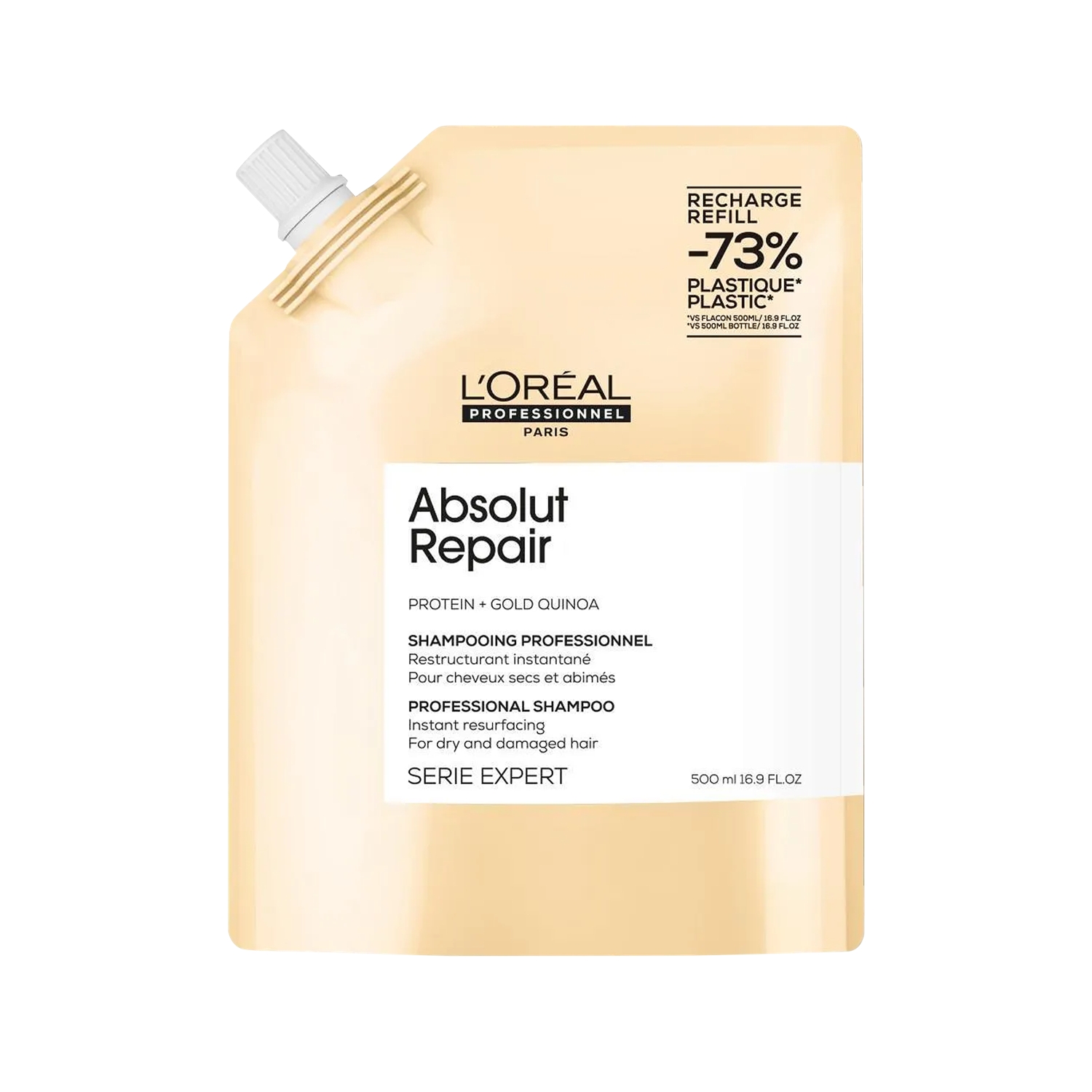 Loreal Professionnel Paris Serie Expert Absolut Repair Yıpranmış Saçlar için Onarıcı Şampuan Refill 500 ml