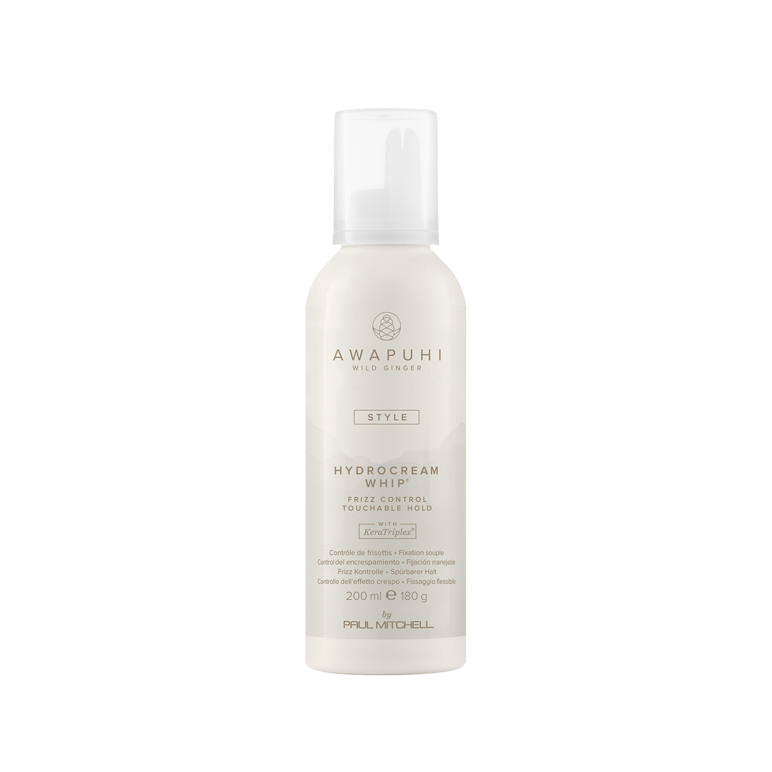 Awapuhi Wild Ginger Hydrocream Whip Şekillendirici Saç Köpüğü 200 ml