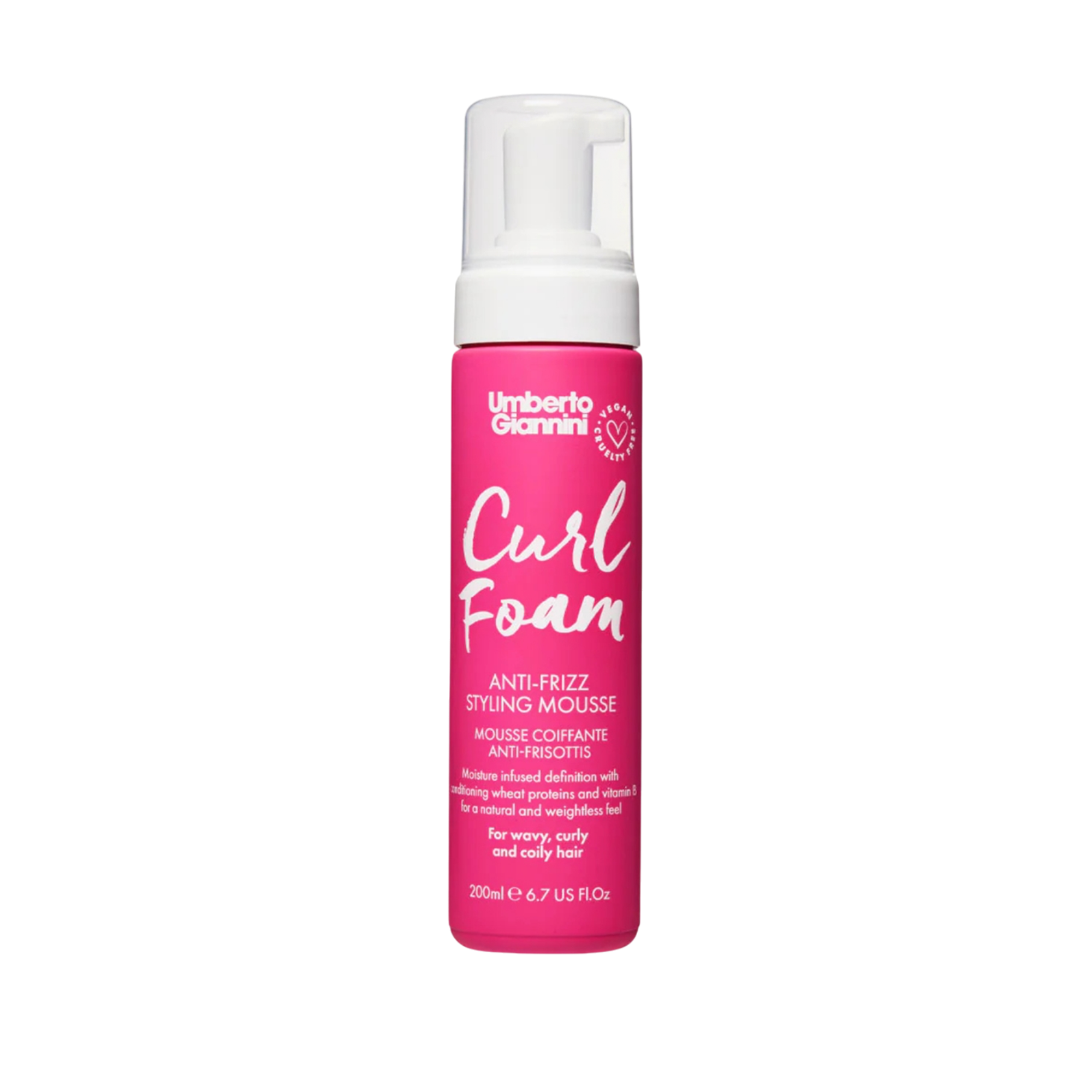 Umberto Giannini Curl Foam Elektriklenme Karşıtı Bukle Şekillendirici Köpük 200 ml