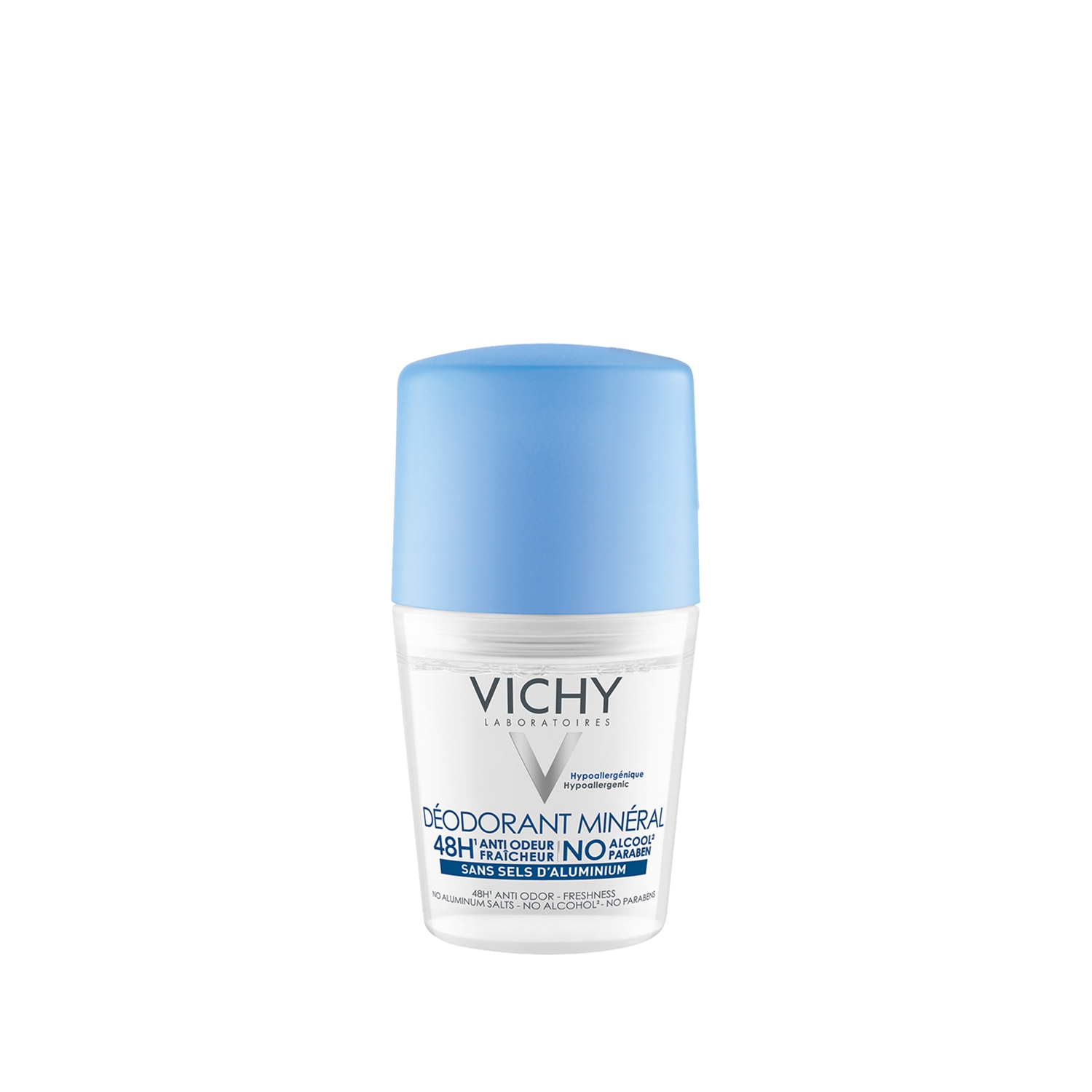 Vichy Aluminum Free Hassas Ciltler için 48h Mineral Kadın Roll-On Deodorant 50 ml