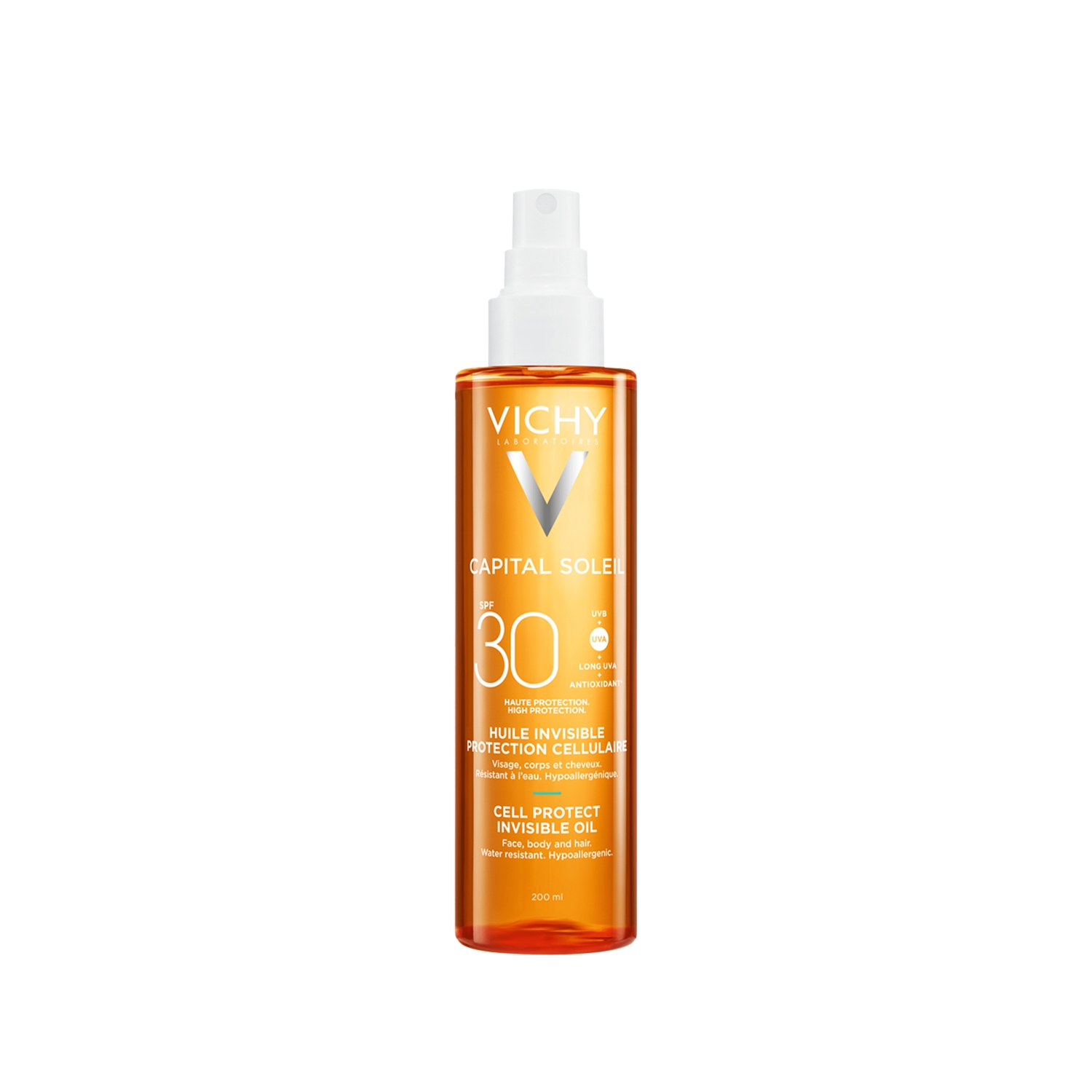 Vichy Capital Soleil Cell Protect Oil SPF30 Güneş Koruyucu Yağ 200 ml