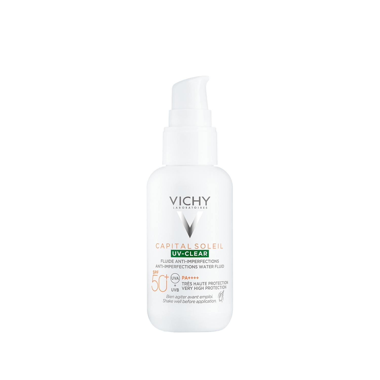 Vichy Capital Soleil UV Clear Spf 50+ Yağlanma ve Cilt Kusurlarına Karşı Güneş Kremi 40 ml