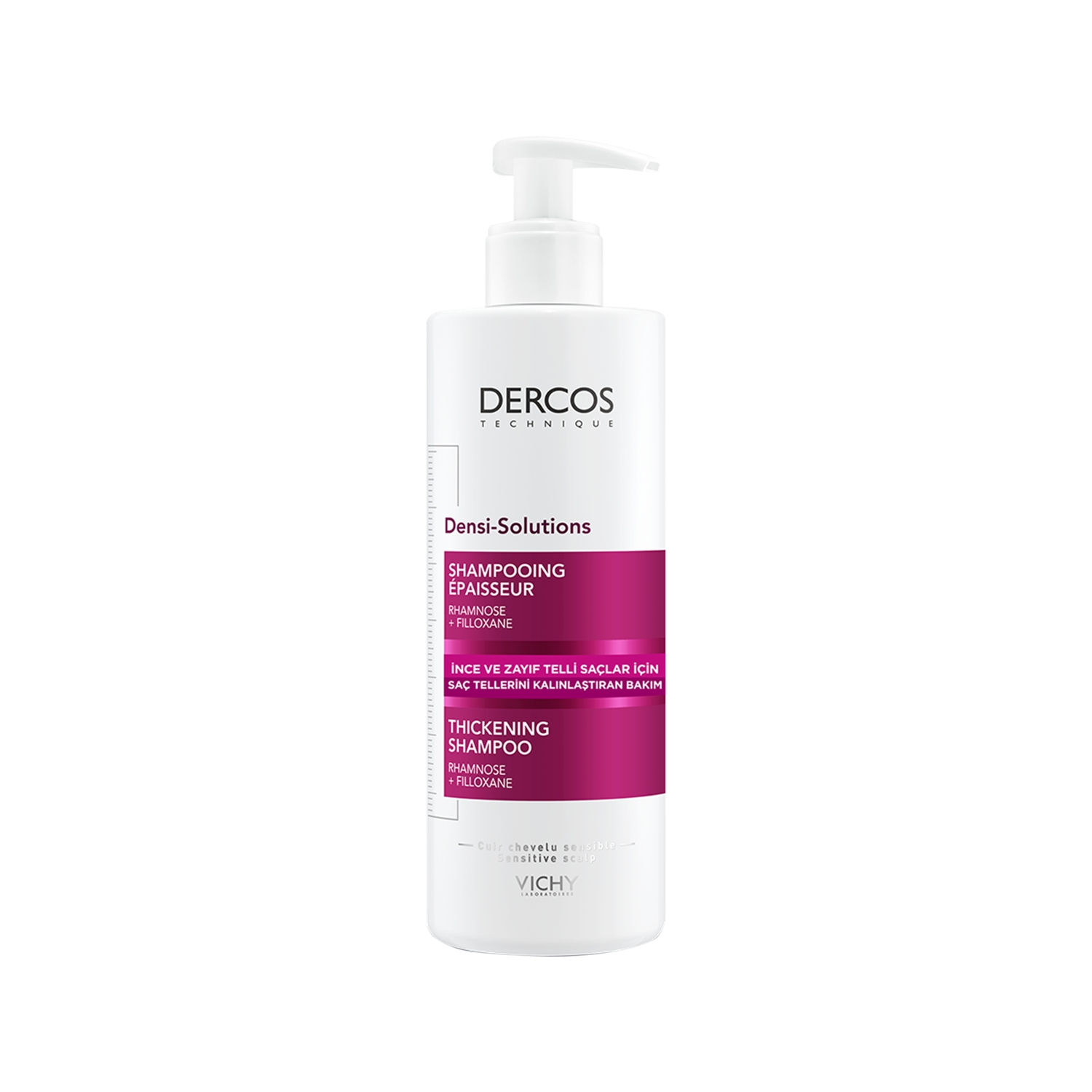 Vichy Dercos Densi-Solutions İnce ve Zayıf Saçlar için Dolgunlaştırıcı Şampuan 400 ml