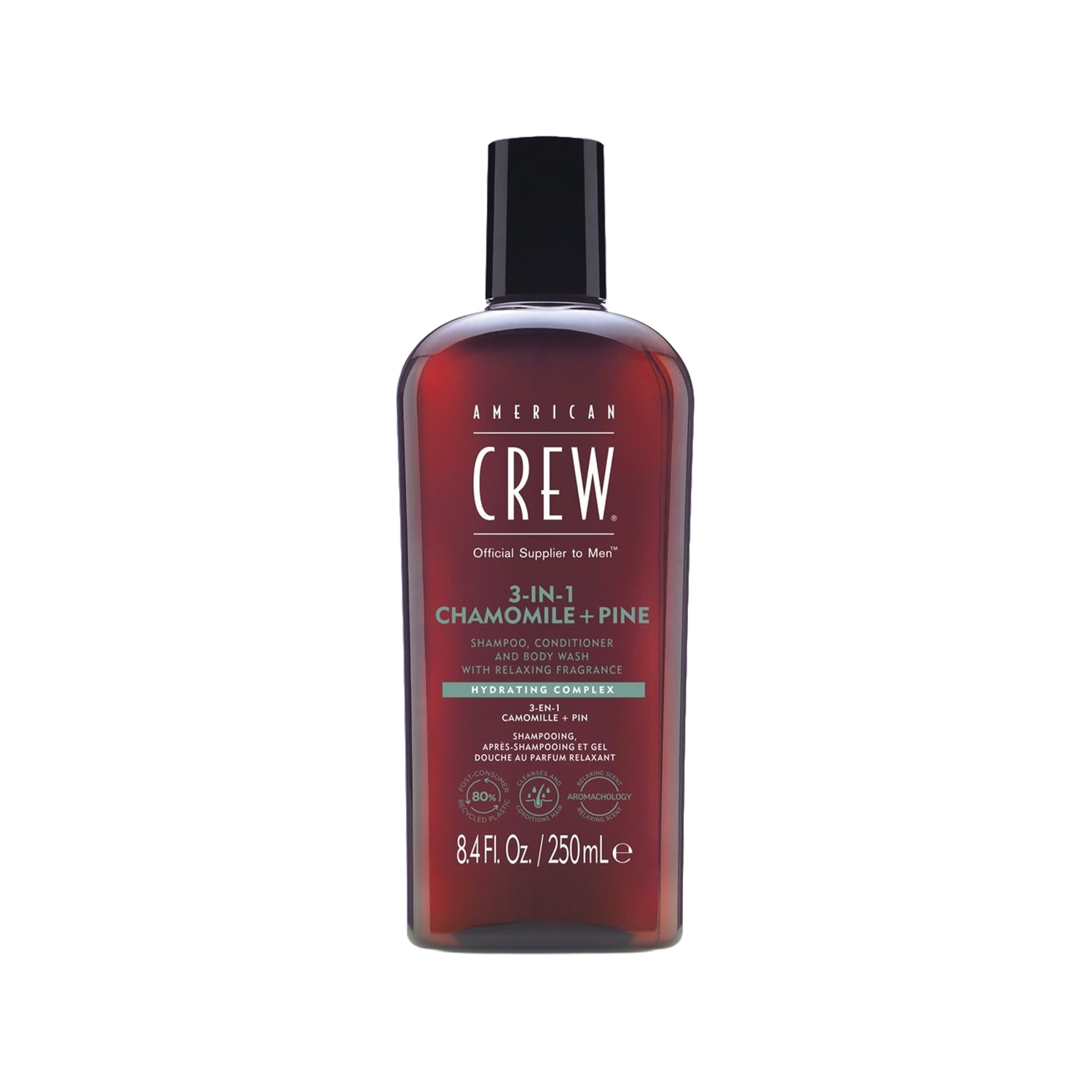 American Crew 3'ü 1 Arada Chamomile Pine Relaxing Şampuan 250 ml