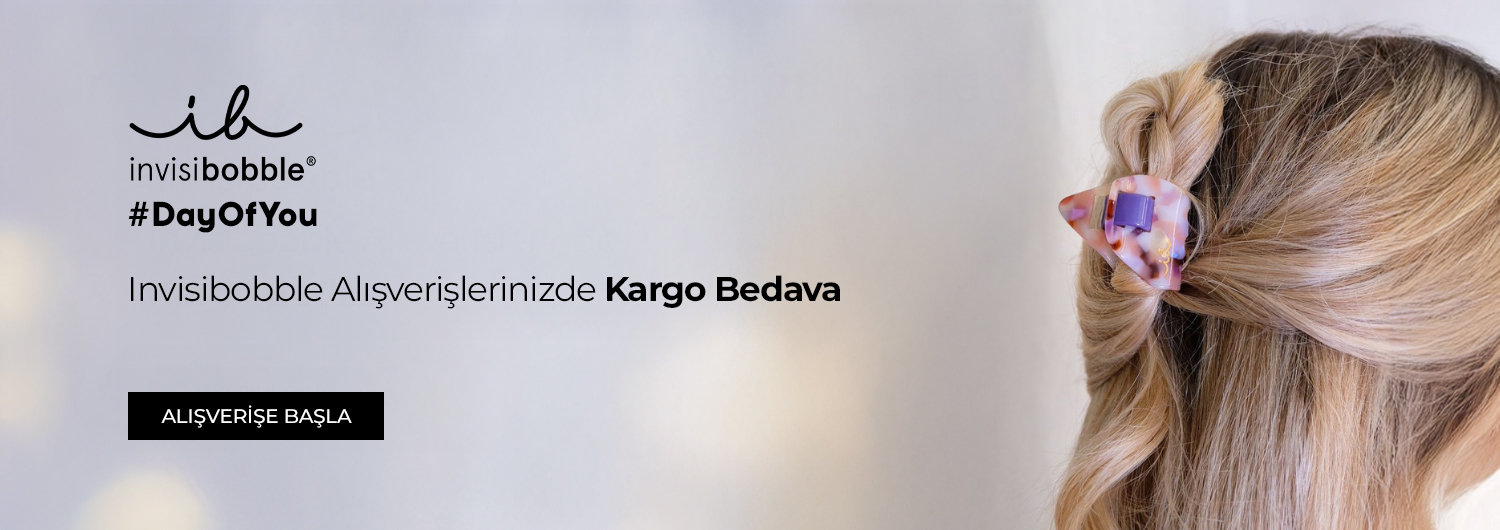 Invisibobble Alışverişlerinizde Kargo Bedava!