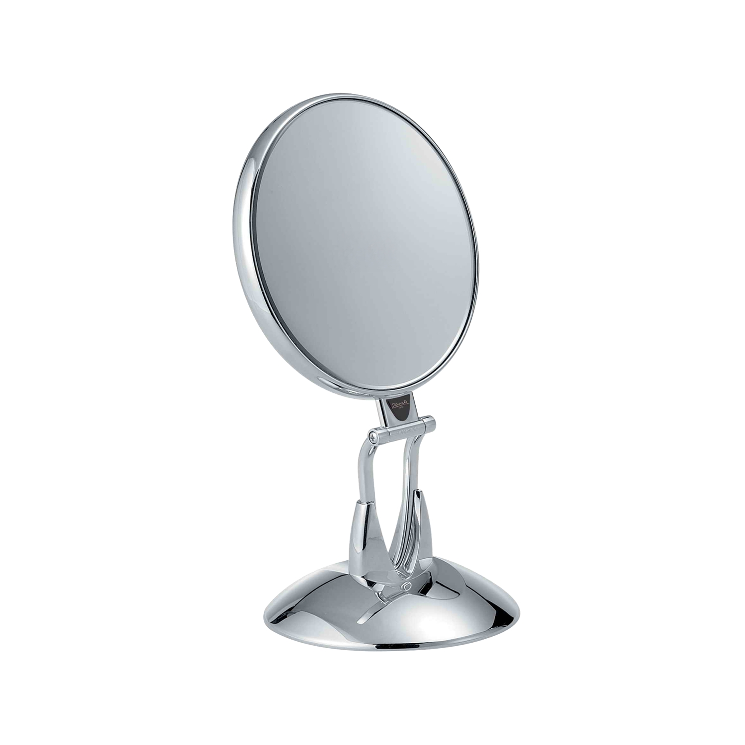 Janeke Chrome Krom Masaüstü Yuvarlak Ayaklı Makyaj Aynası 170mm CR447,3SU