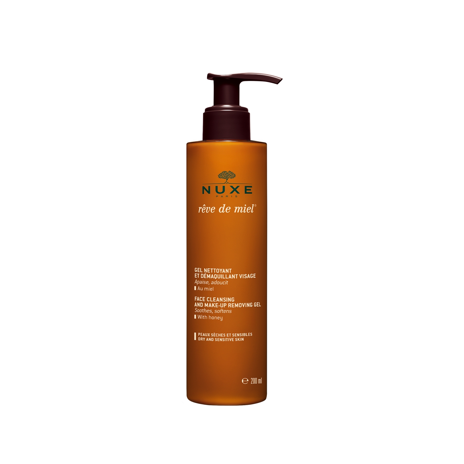 Nuxe Reve De Miel Face Cleansing and Make-Up Removing Yüz ve Makyaj Temizleme Jeli 200 ml