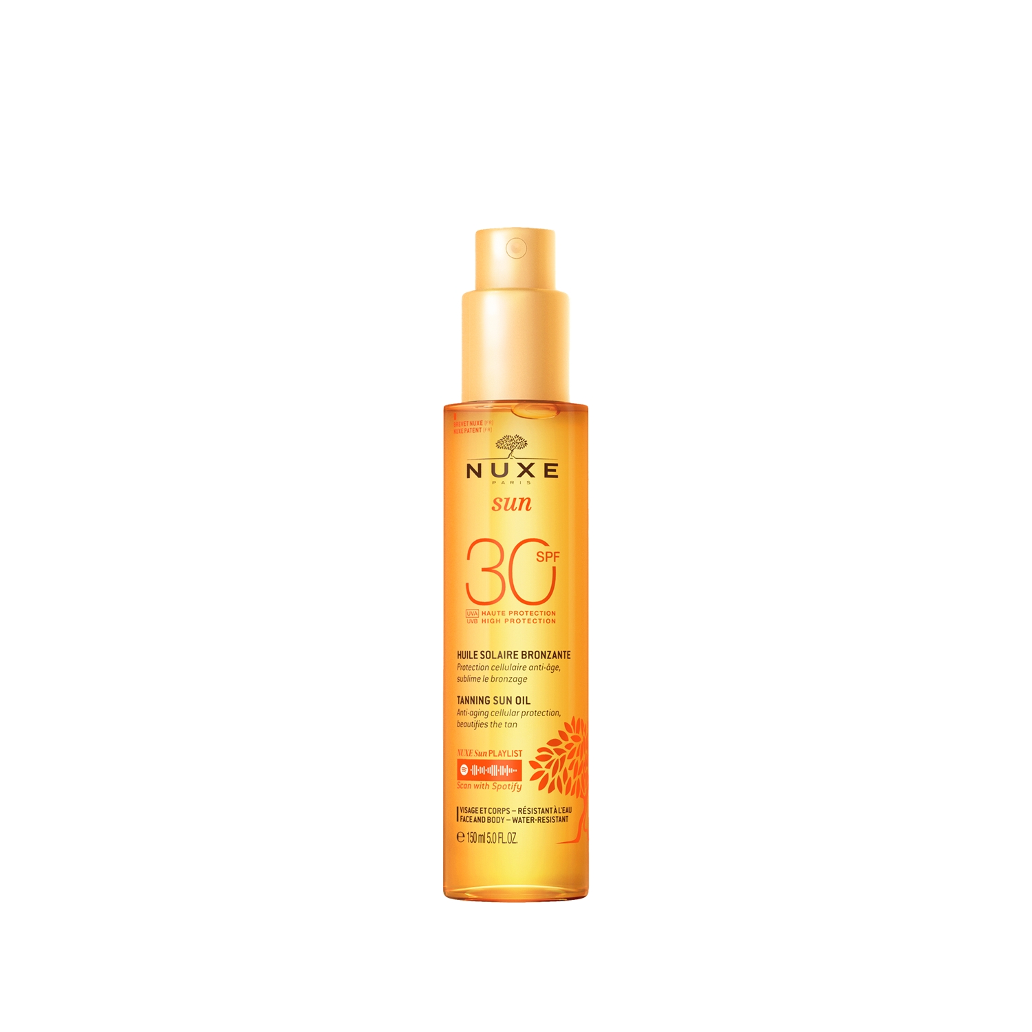 Nuxe Sun Bronzlaştırıcı Yüz ve Vücut Yağı Spf30 150 ml