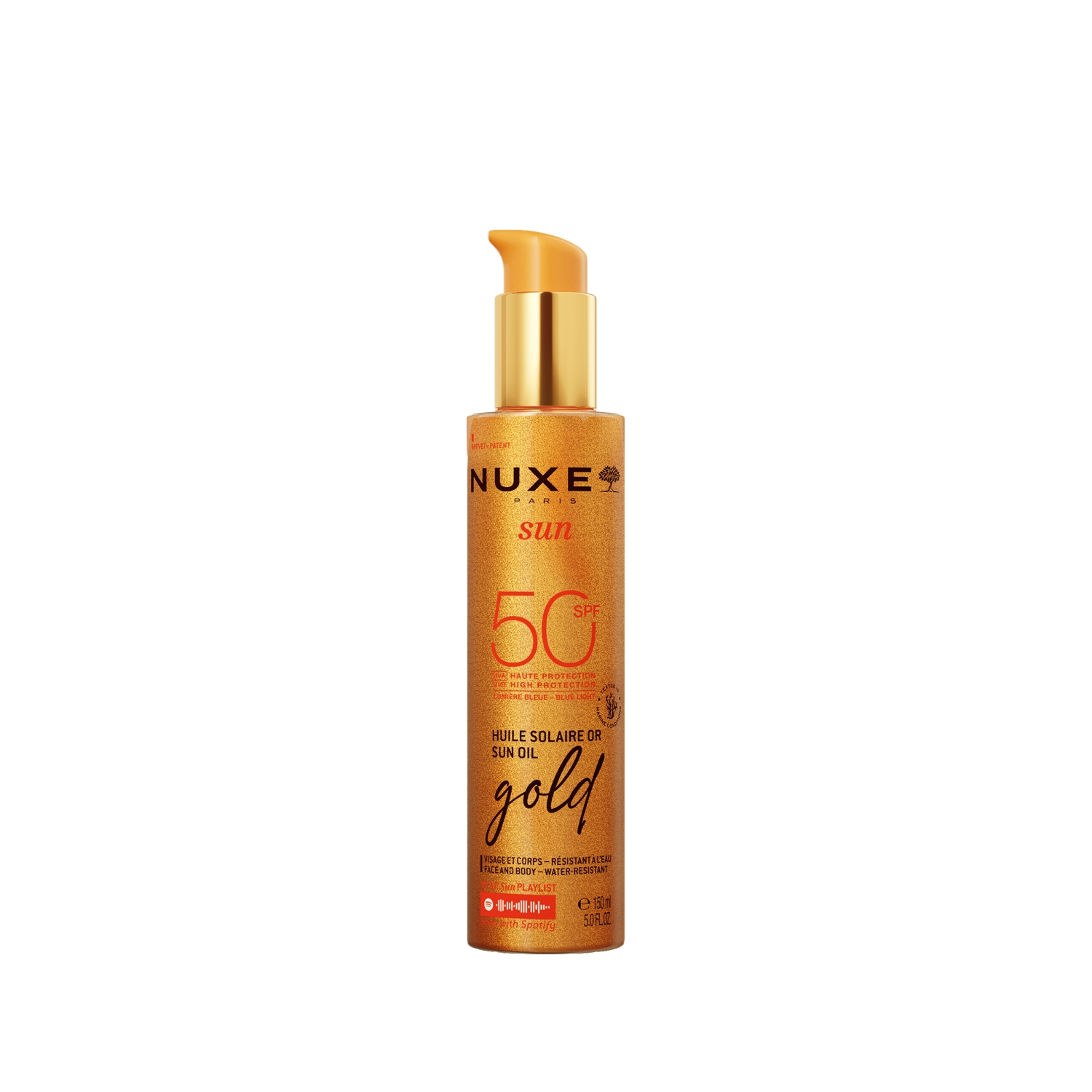 Nuxe Sun Gold Işıltılı Yüz ve Vücut Yağı Spf50
