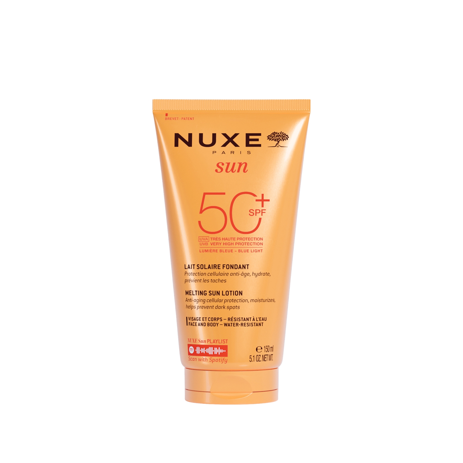 Nuxe Sun Güneş Koruyucu Yüz ve Vücut Sütü SPF 50+ 150 ml