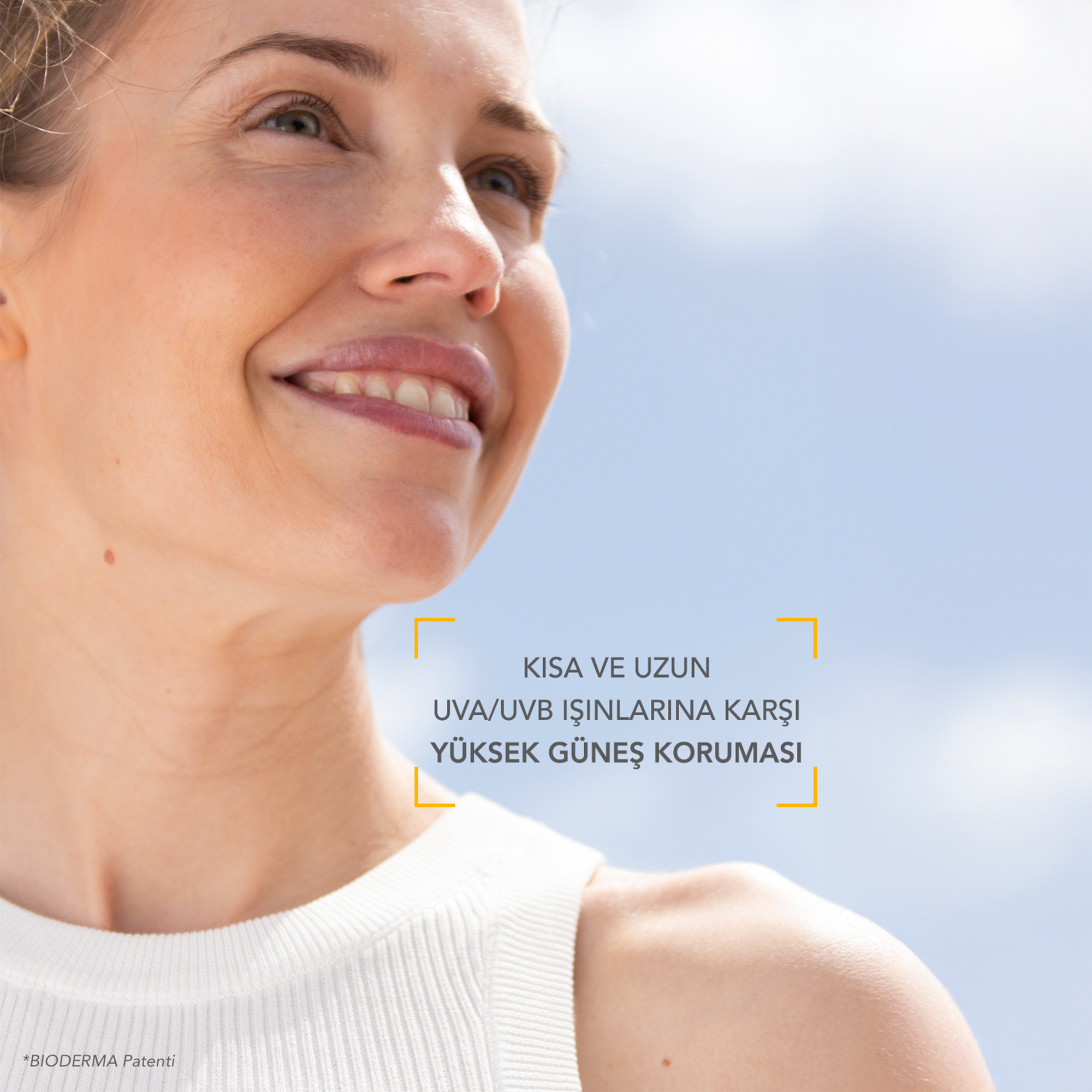 Suya ve tere dayanıklı Bioderma Photoderm Spray SPF50+ ile aktif yaşam tarzınıza uyum sağlayın ve cildinizi güneşten koruyun.