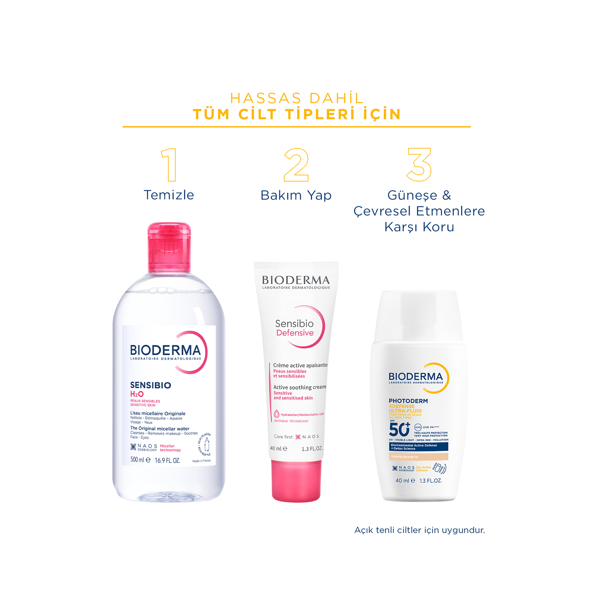 Bioderma Photoderm XDefense Spf50+ Tüm Cilt Tipleri Antioksidan Etkili Renkli Güneş Kremi Very Light 40 ml - Cilt için renkli güneş koruması ve yüksek antioksidan etkisi sunar.