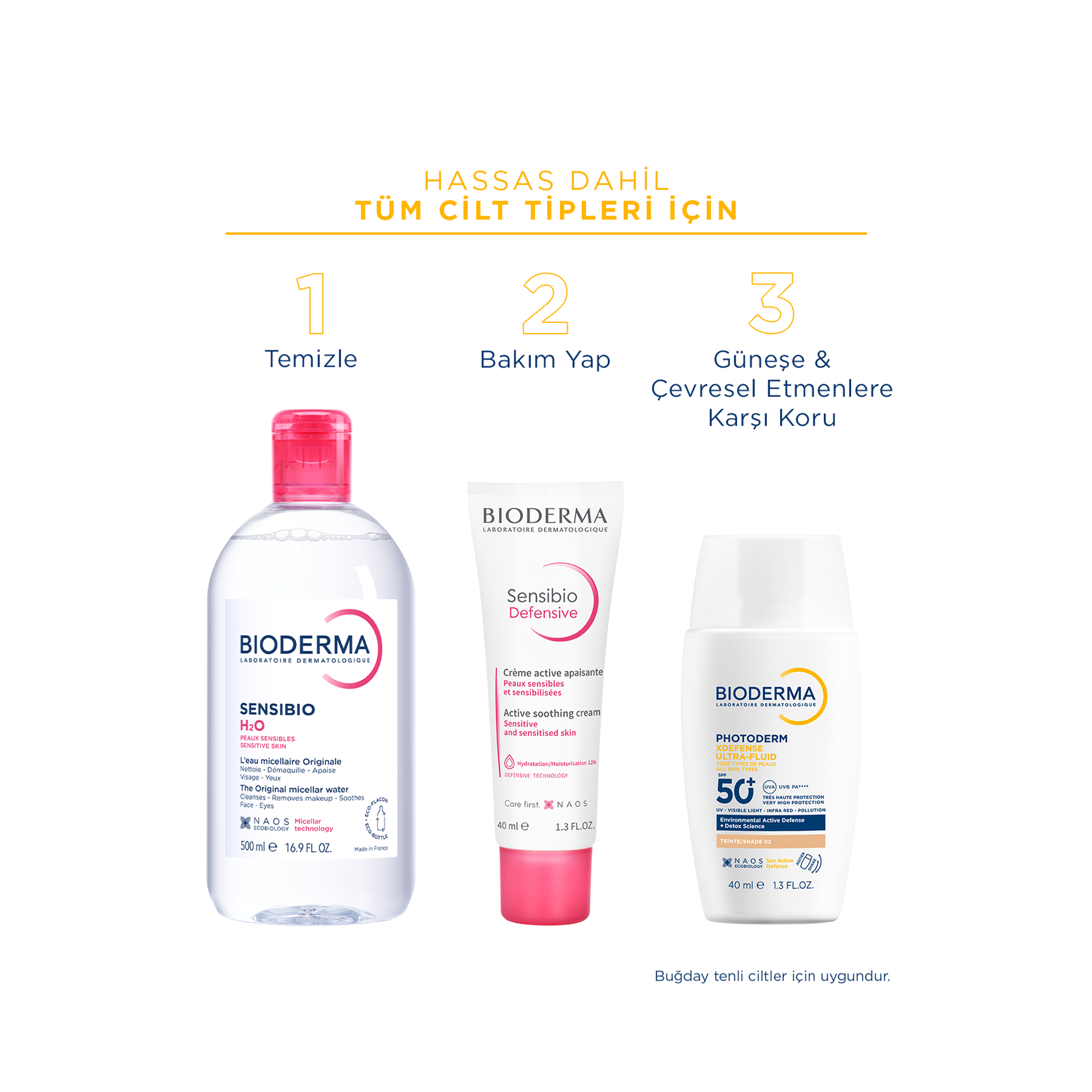 Bioderma Photoderm XDefense Spf50+ Tüm Cilt Tipleri Antioksidan Etkili Renkli Güneş Kremi Light 40 ml - Gün boyu süren koruma ve doğal renk sağlar, cilt bakımını destekler.