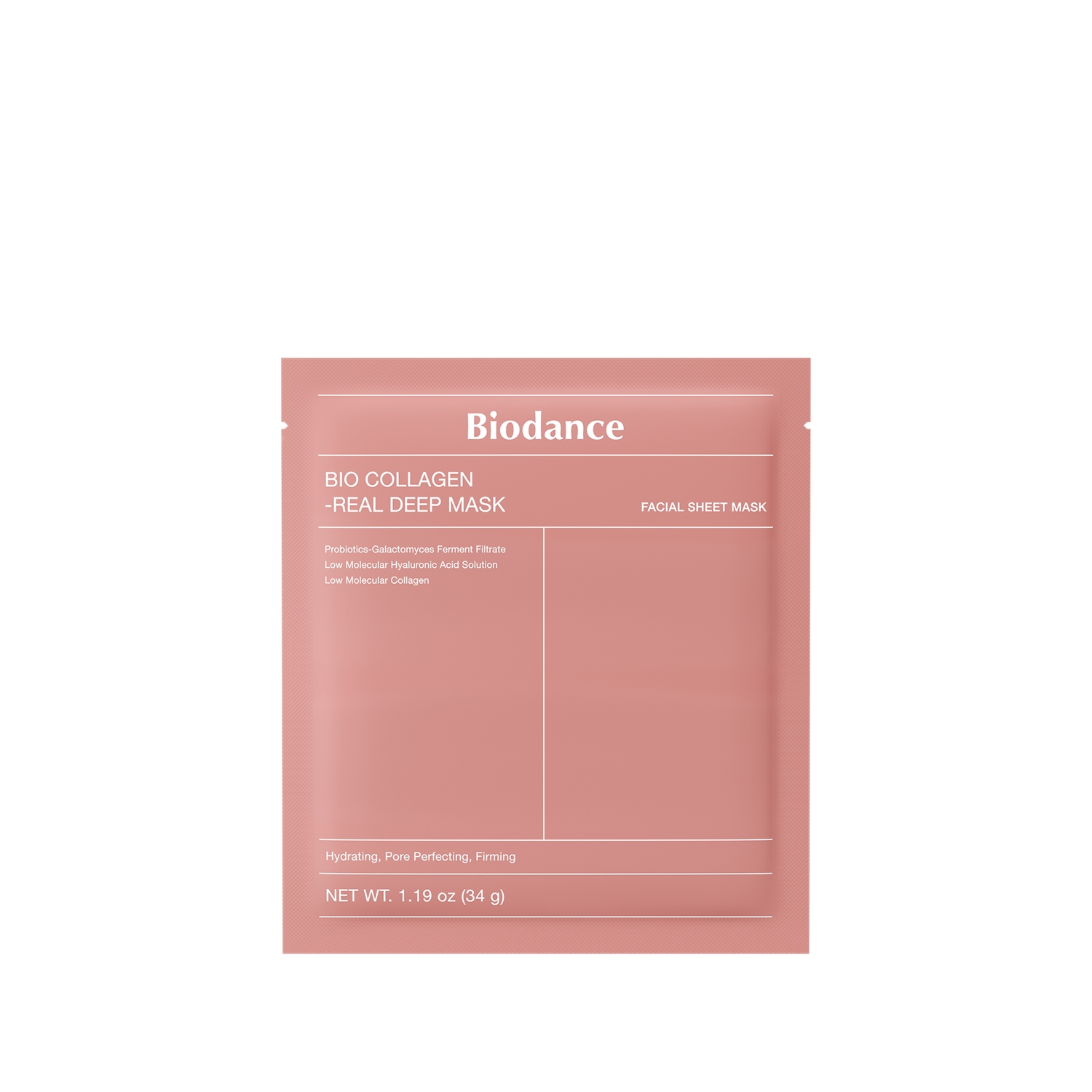 Biodance Bio Collagen-Real Nemlendirici Sıkılaştırıcı Kağıt Yüz Maskesi 4x34 g
