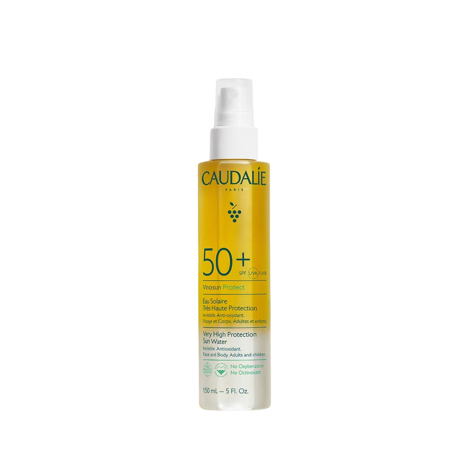 Caudalie Vinosun Yüksek Koruma Sağlayan Güneş Suyu SPF50+ 150 ml