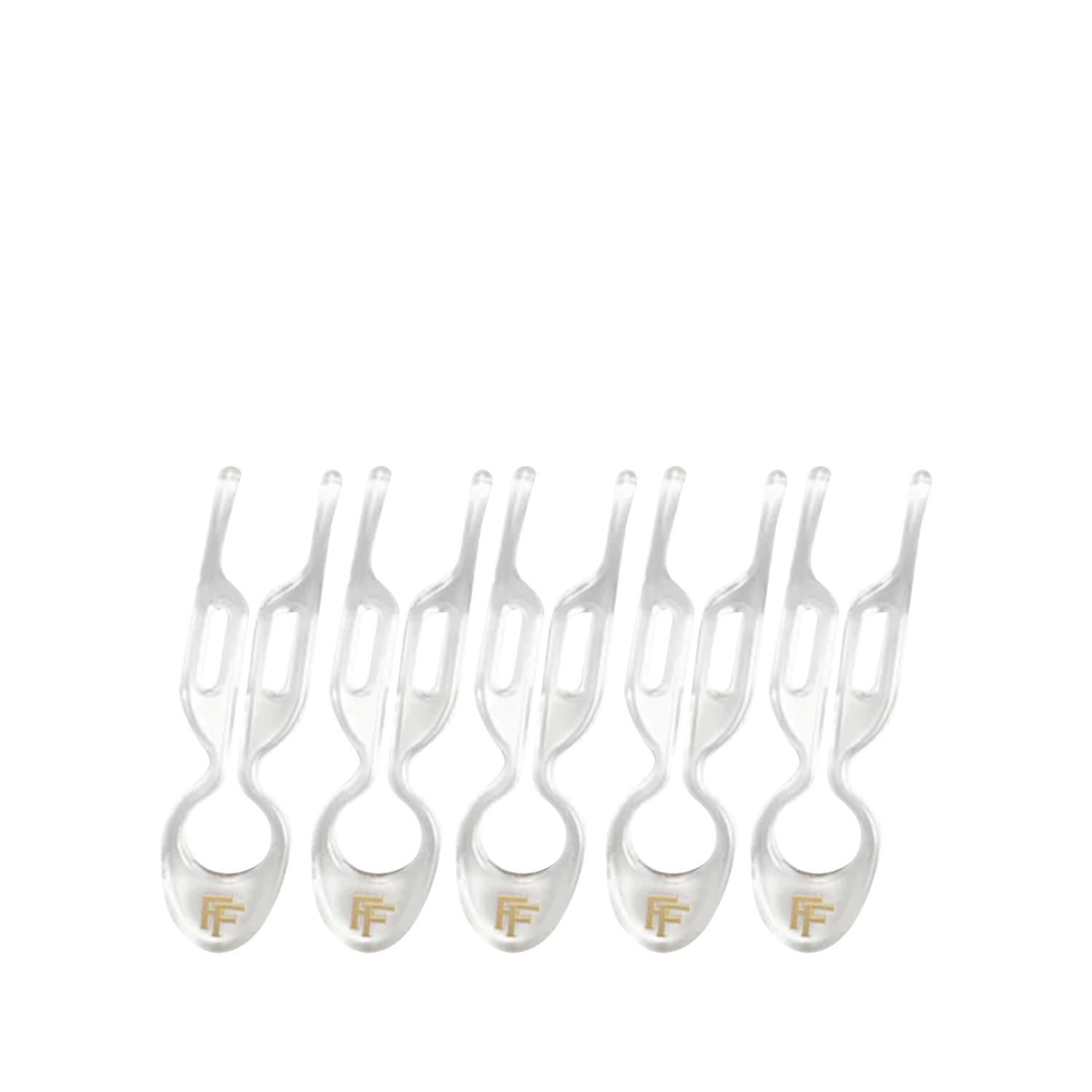 Fiona Franchimon Nº 1 HAIRPIN Petite Saç Tokası Transparent 5 Adet