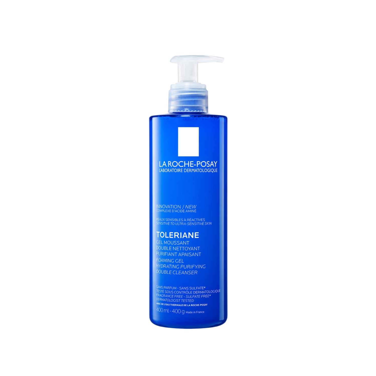 La Roche-Posay Toleriane Tüm Ciltler İçin Yüz Temizleme Jeli 400 ml