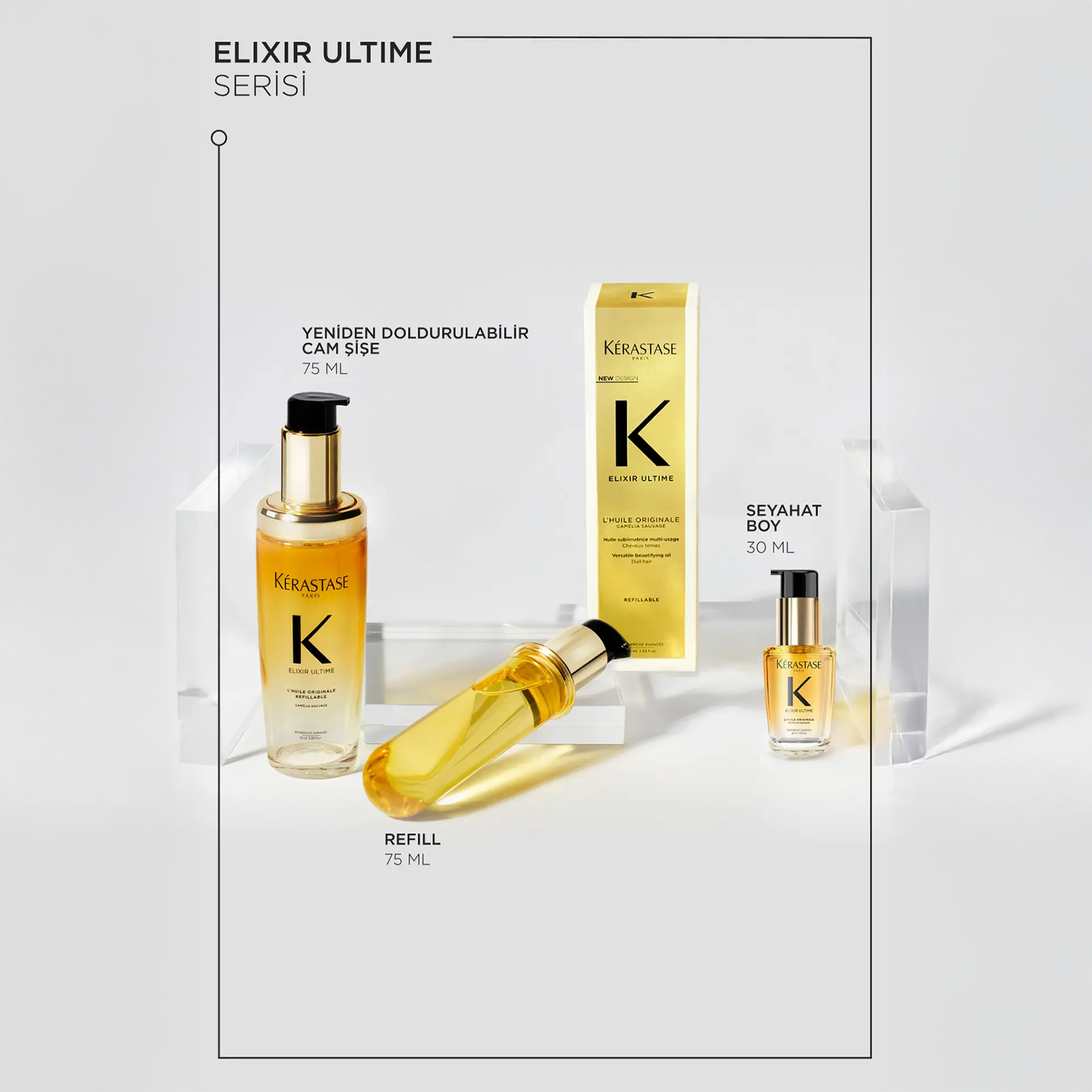 Kerastase Elixir & Genesis Dökülme Karşıtı ve Güçlendirici Saç
