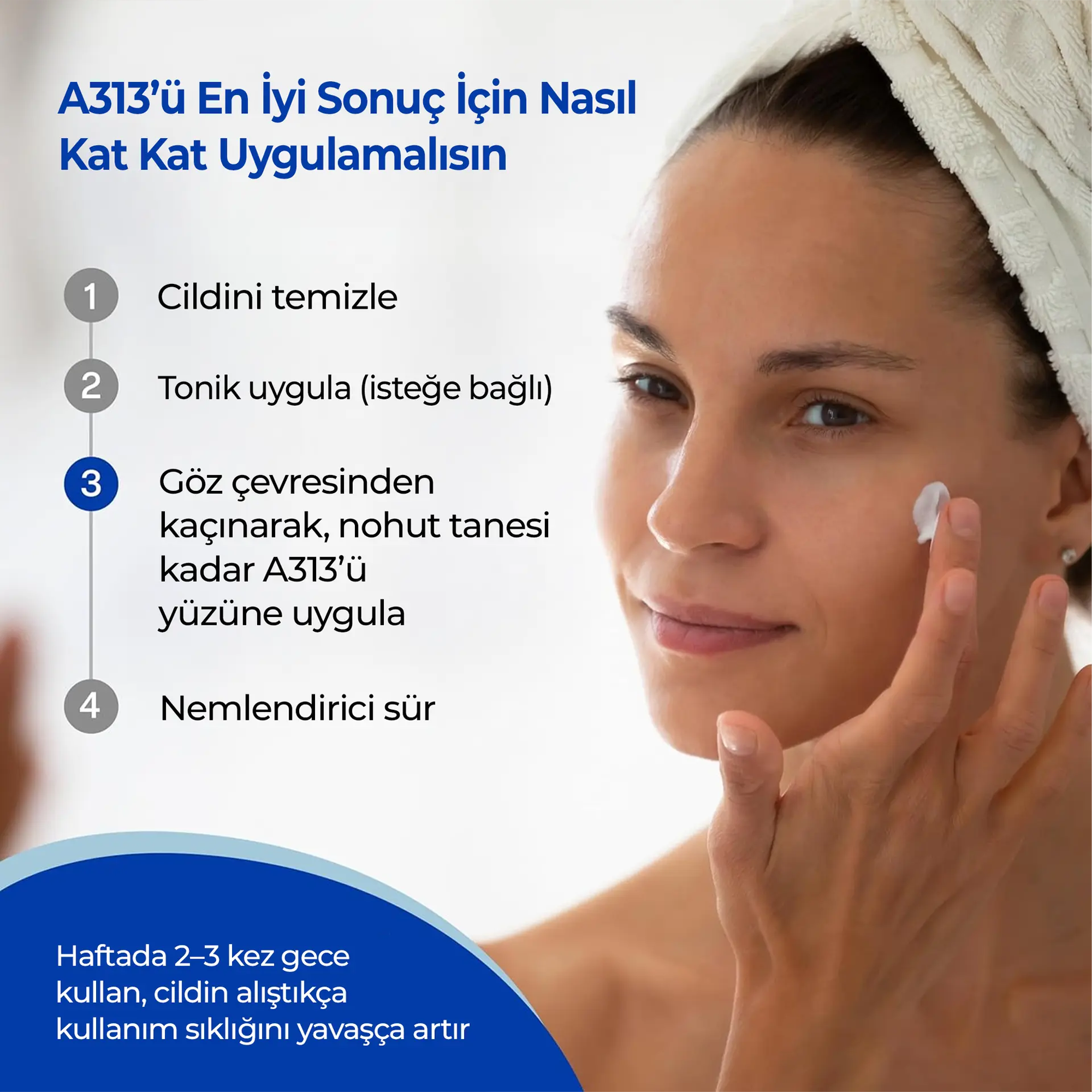 Hafif, Yapışkan Olmayan Krem Formül