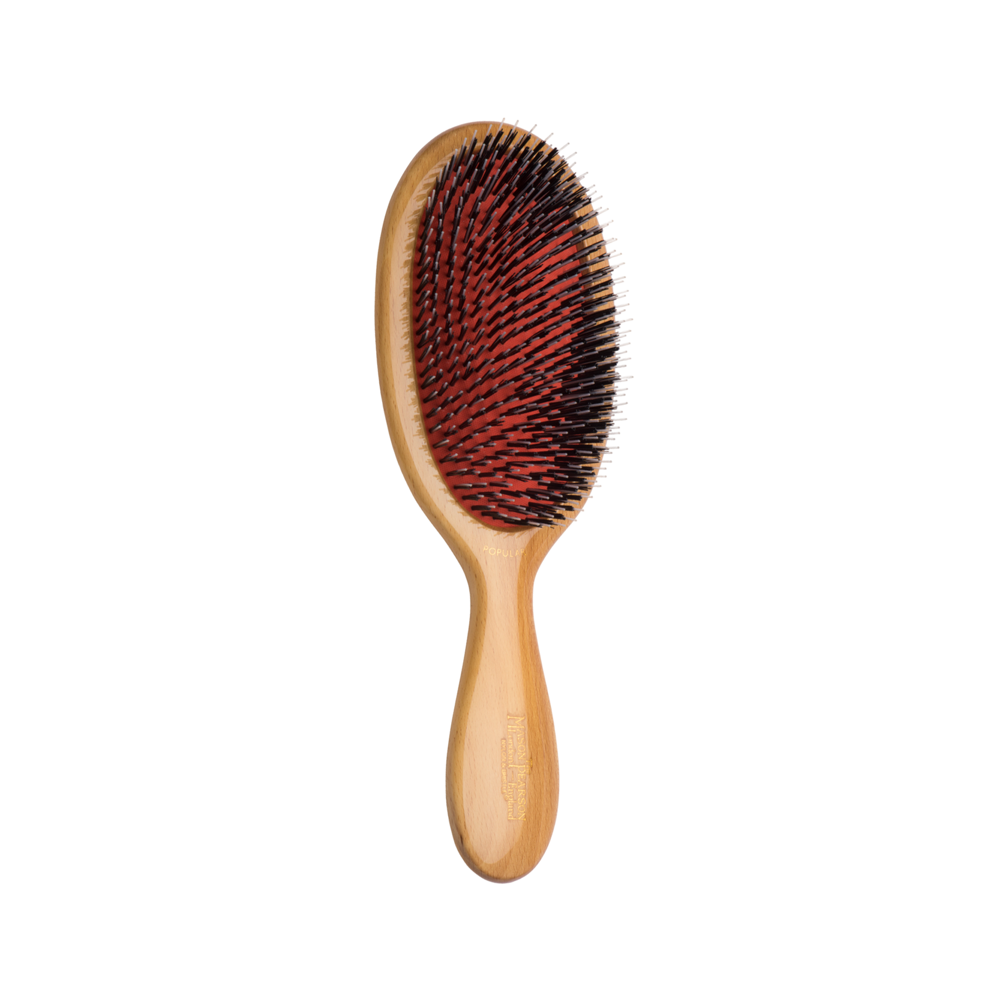 Mason Pearson Popular Bristle Nylon BN1W Wood Geniş Saç Fırçası