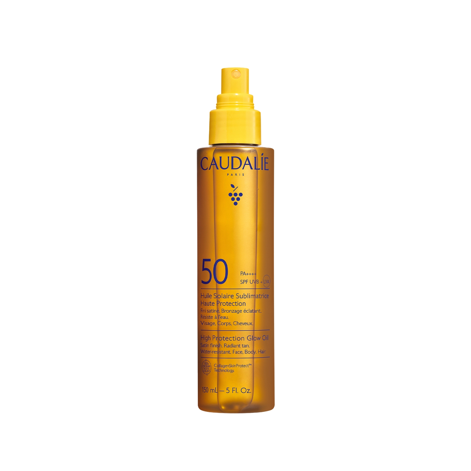 Caudalie High Protection Glow Oil SPF50 Bronzlaştırıcı Vücut Yağı 150 ml