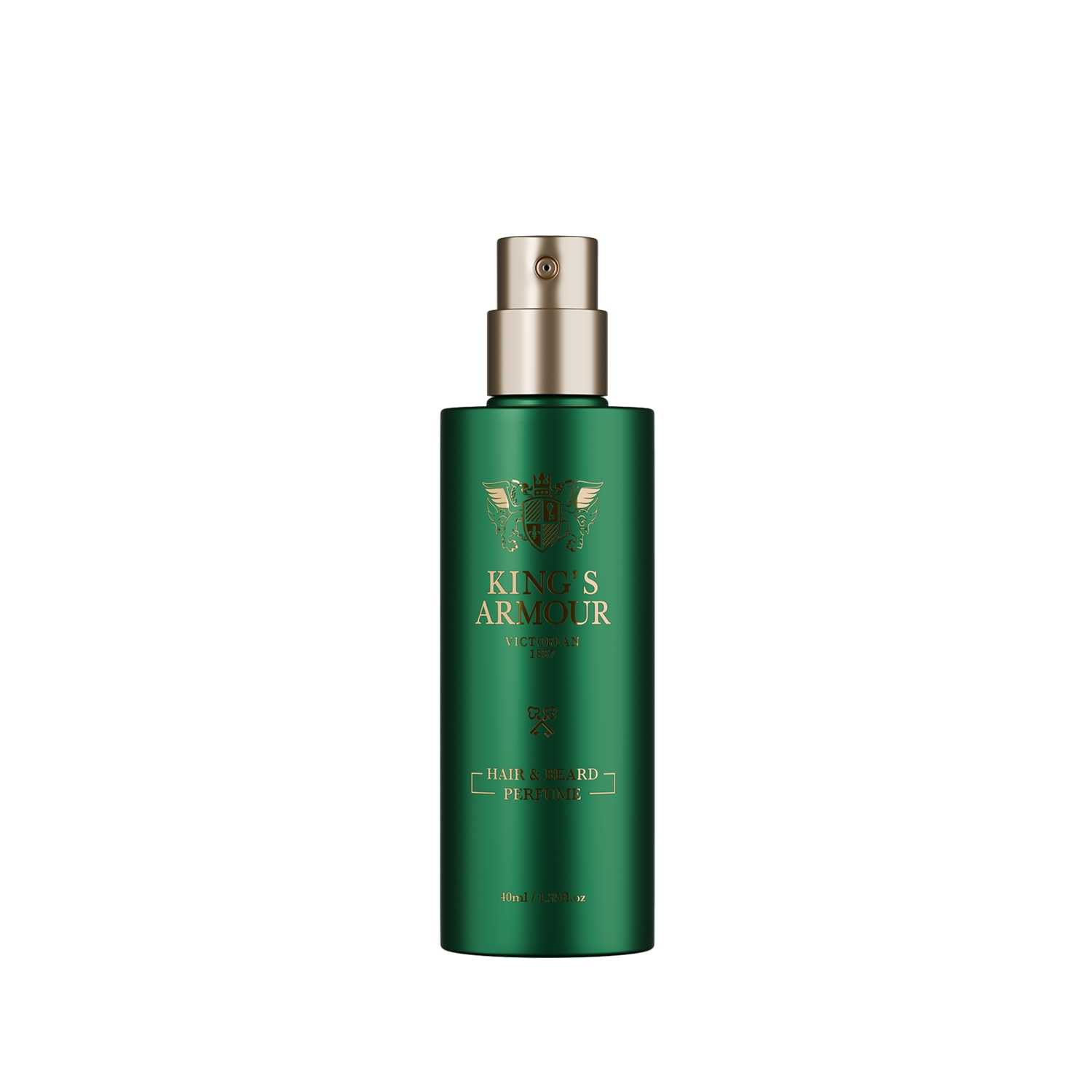 King's Armour Sakal ve Saç Parfümü Yeşil 40 ml