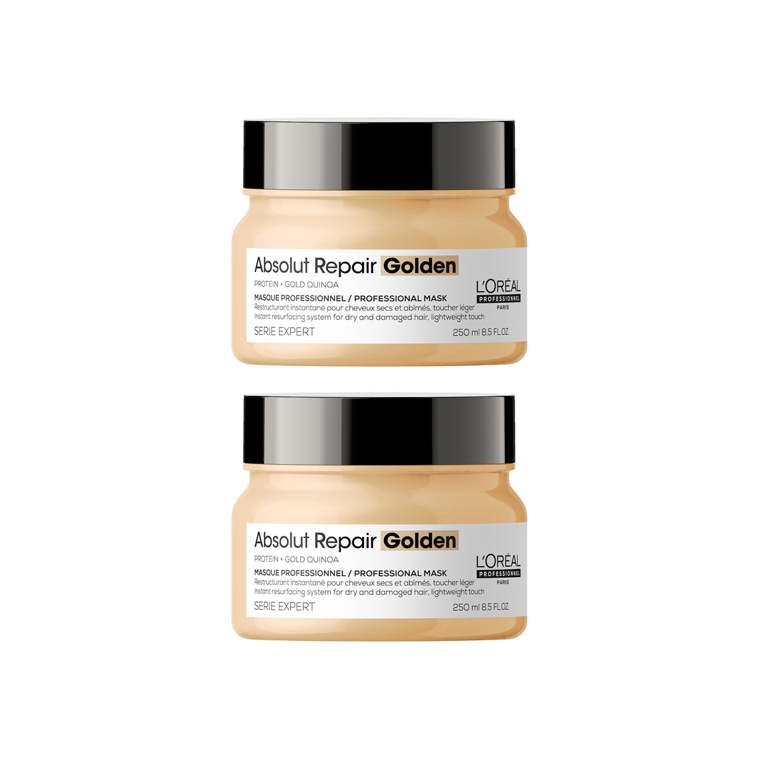 Loreal Professionnel Paris Serie Expert Absolut Repair Yıpranmış Saçlar için Onarıcı Altın Maske 250 ml 2 Adet