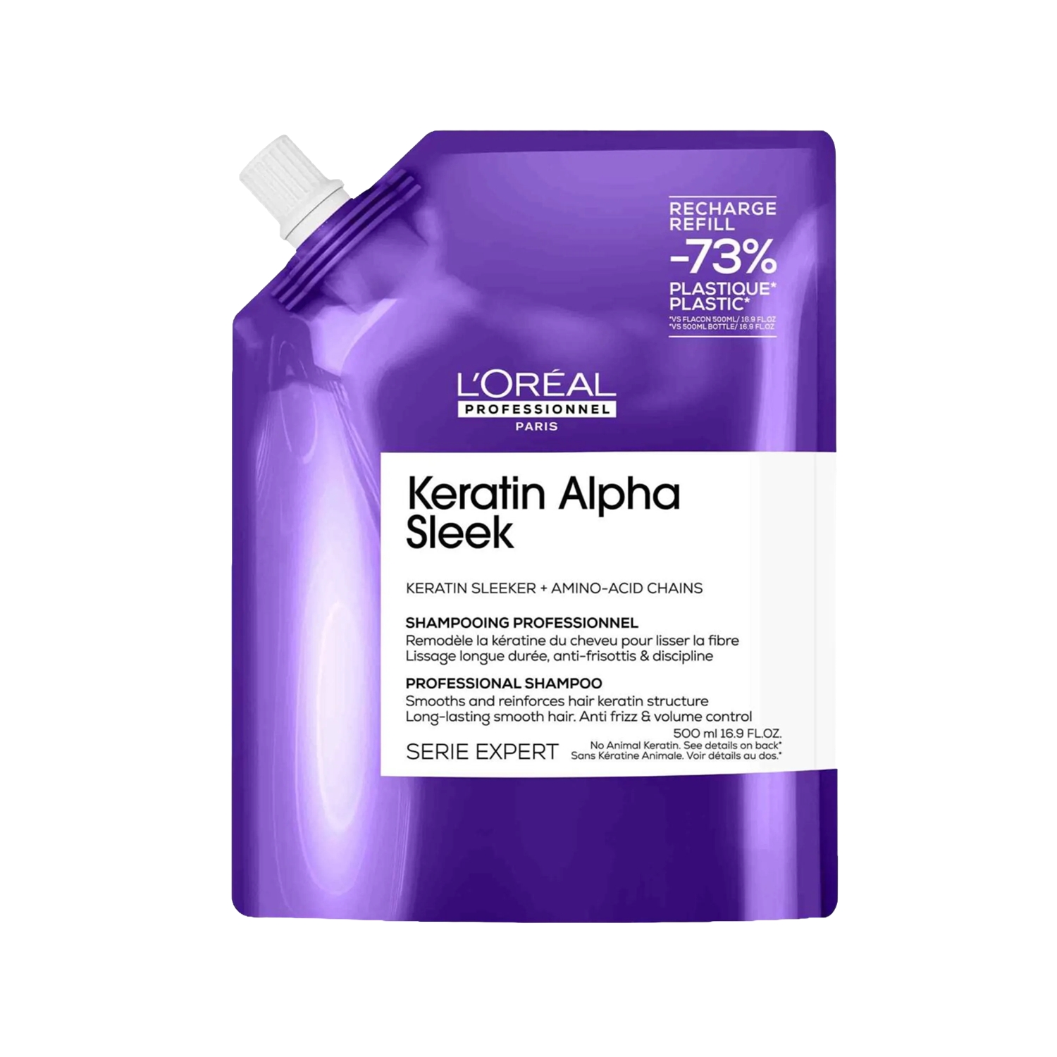 Loreal Professionnel Paris Serie Expert Keratin Alpha Sleek Şampuan Refill 500 ml