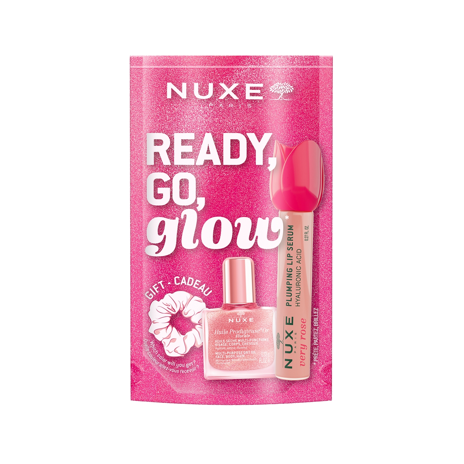 Nuxe Ready Go Glow Pembe Bakım Seti
