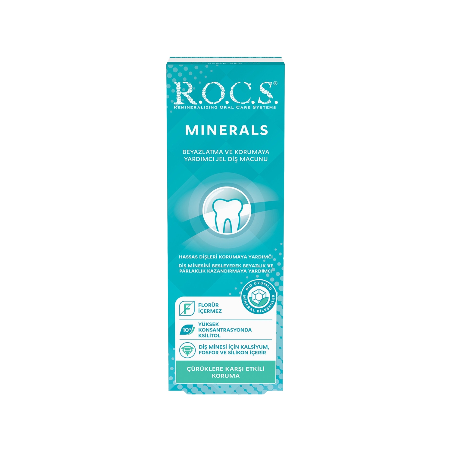 Rocs Minerals Jel Diş Macunu 35 ml