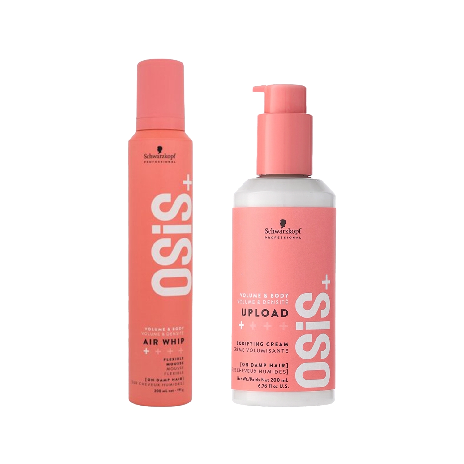 Schwarzkopf Osis+ Hacim Veren Saç Şekillendirme Kremi ve Köpüğü