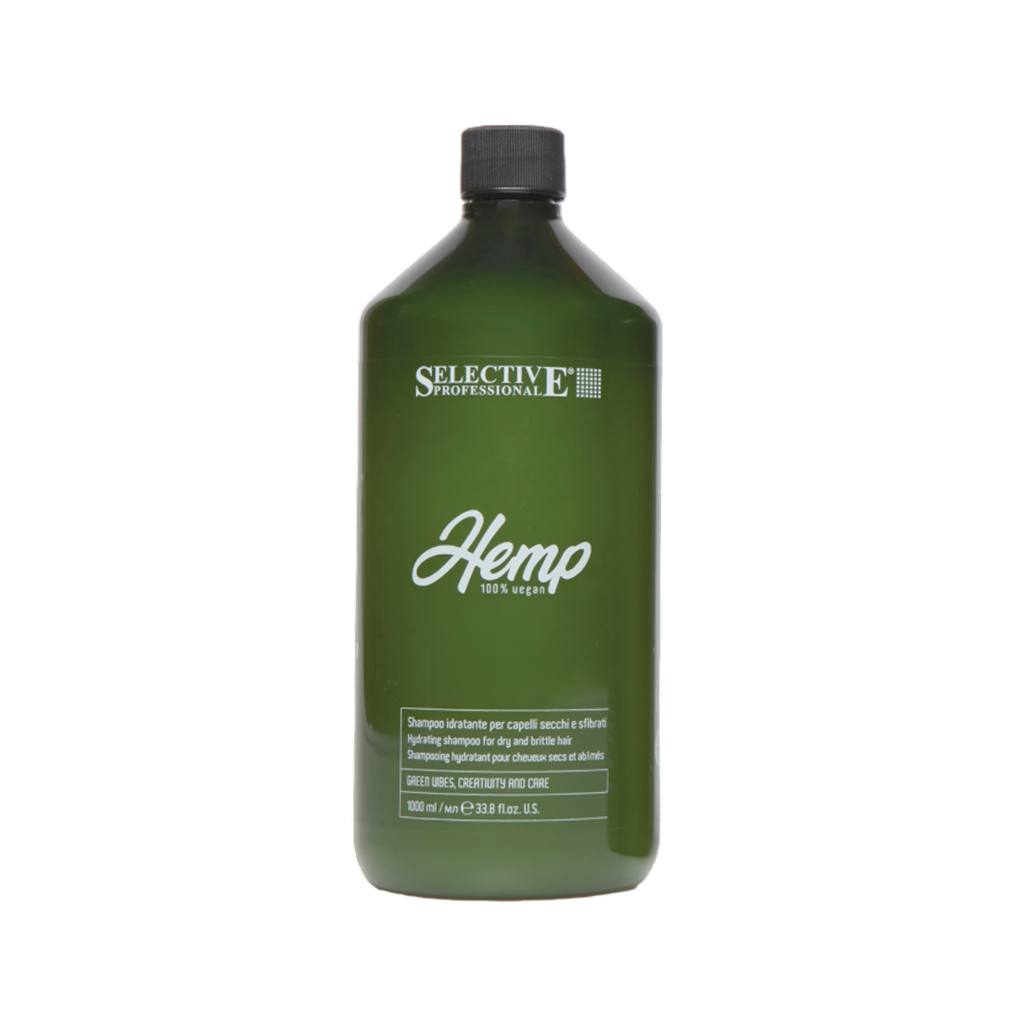 Selective Professional Hemp Kuru ve Kırılgan Saçlar İçin Nemlendirici Şampuan 1000 ml